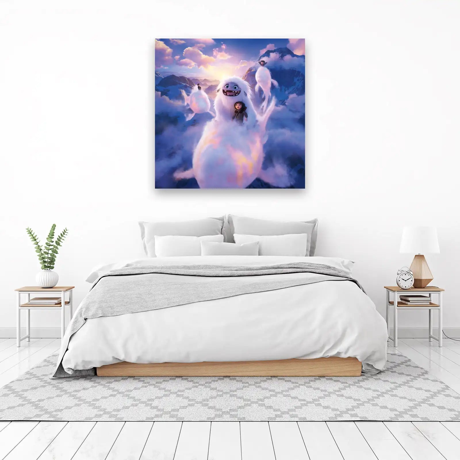 Yeti Adventure Sky Voyage Wall Art