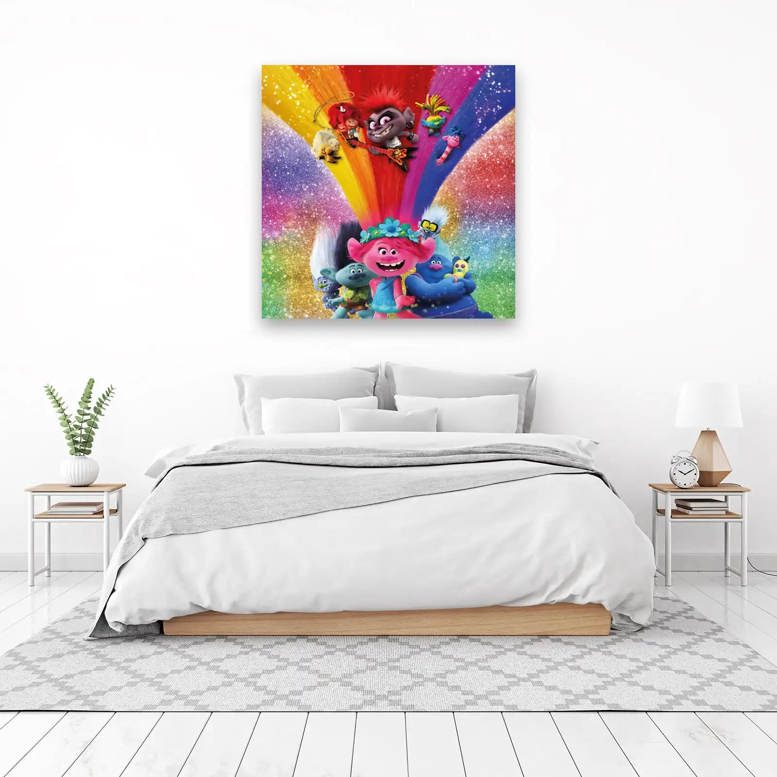 Joyful Trolls Rainbow Adventure Wall Art