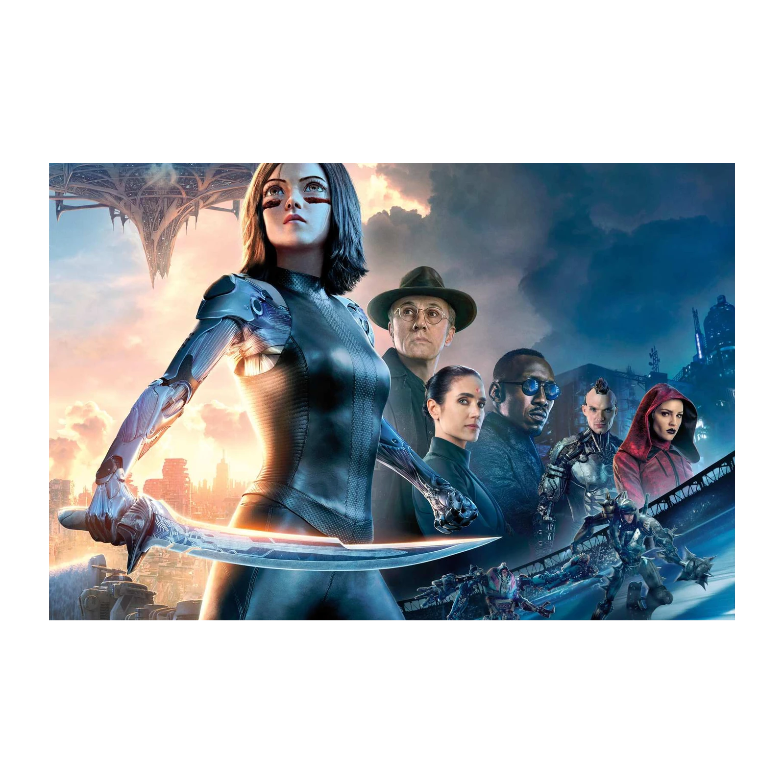 Alita Battle Angel Movie Poster Wall Art