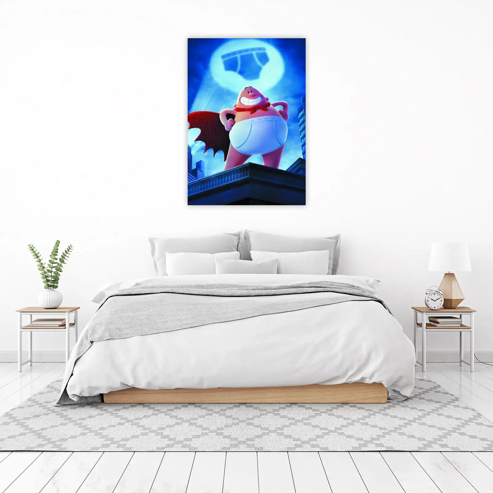 Captain Underpants Heroic Pose Wall Art