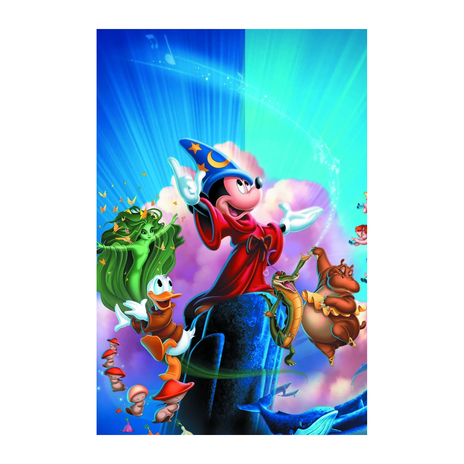 Mickey's Fantasia Magic Wall Art