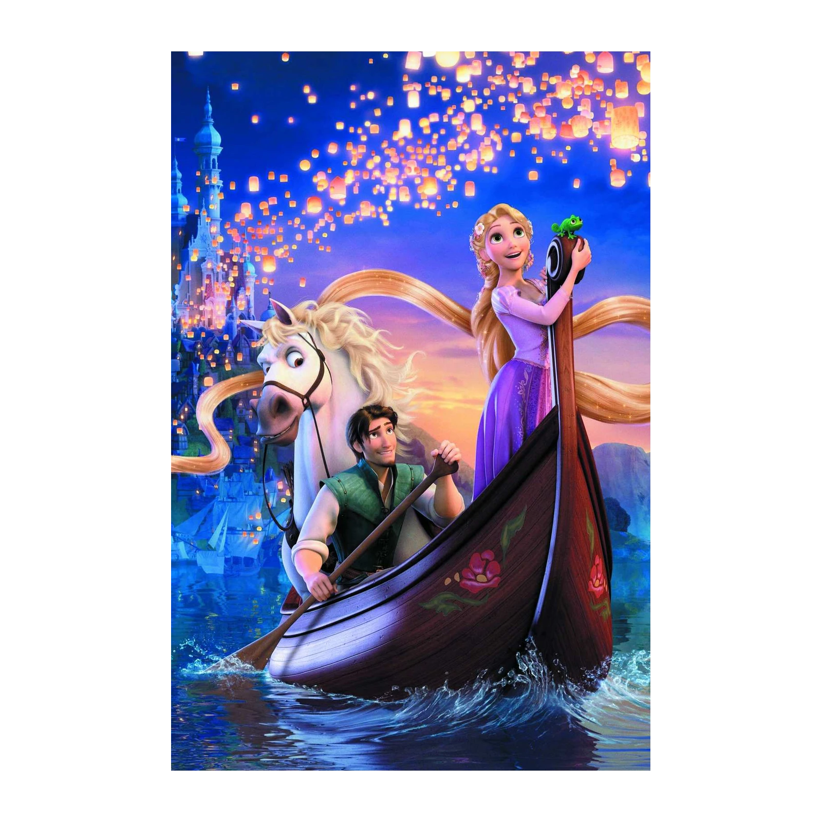 Magical Floating Lanterns Wall Art