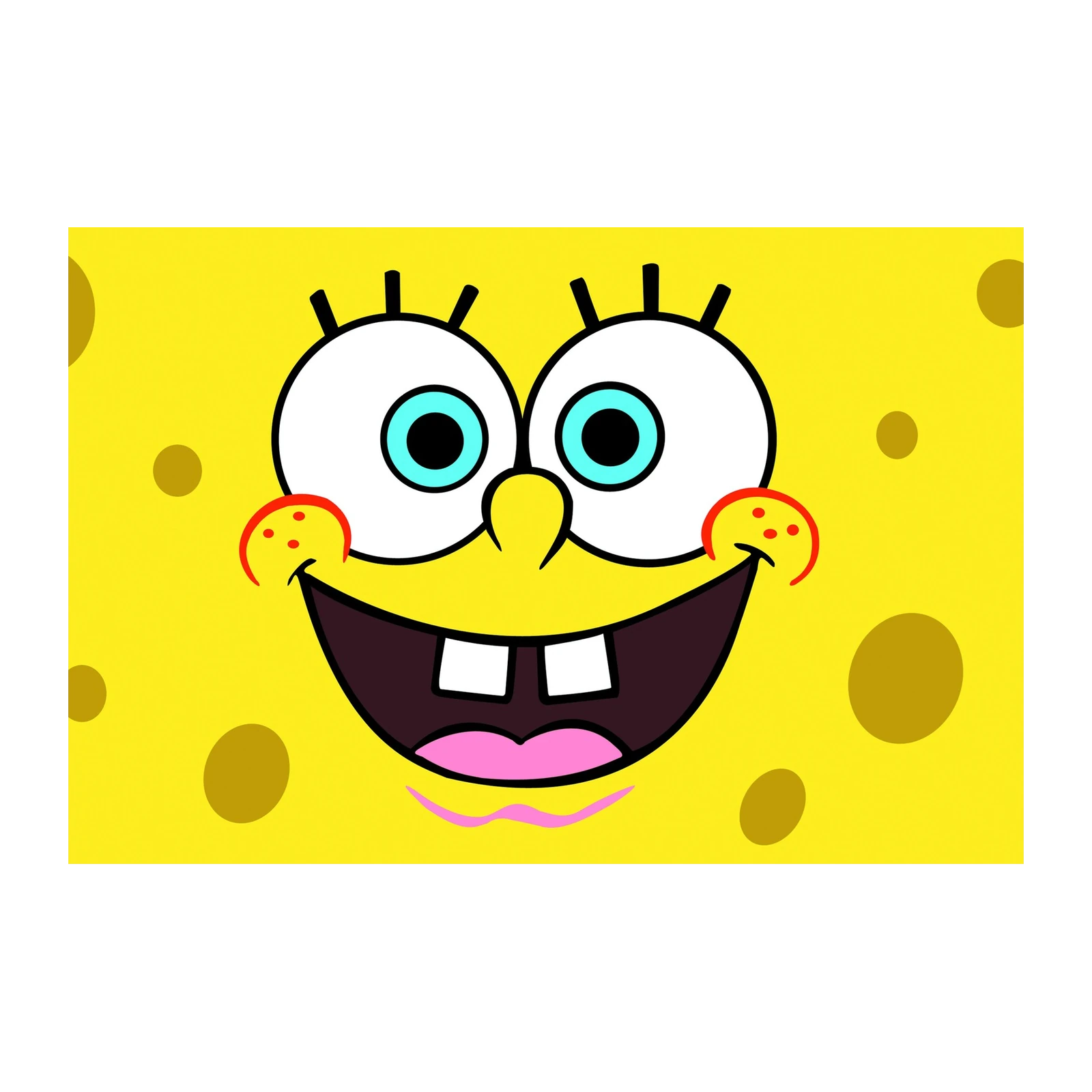 SpongeBob SquarePants Happy Face Wall Art