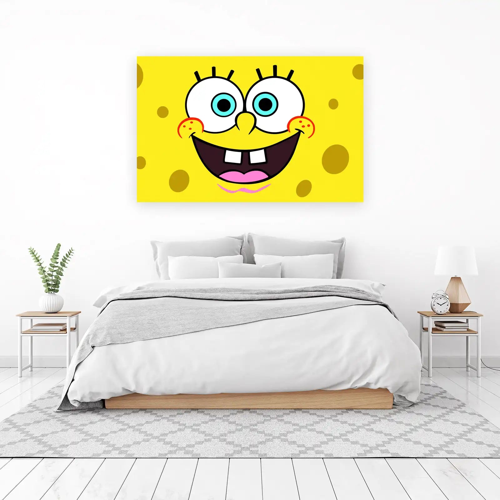 SpongeBob SquarePants Happy Face Wall Art