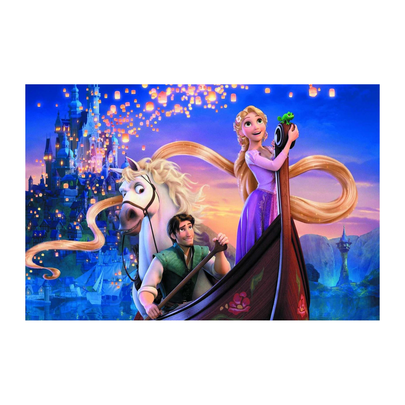Magical Lantern Festival Rapunzel & Flynn Wall Art