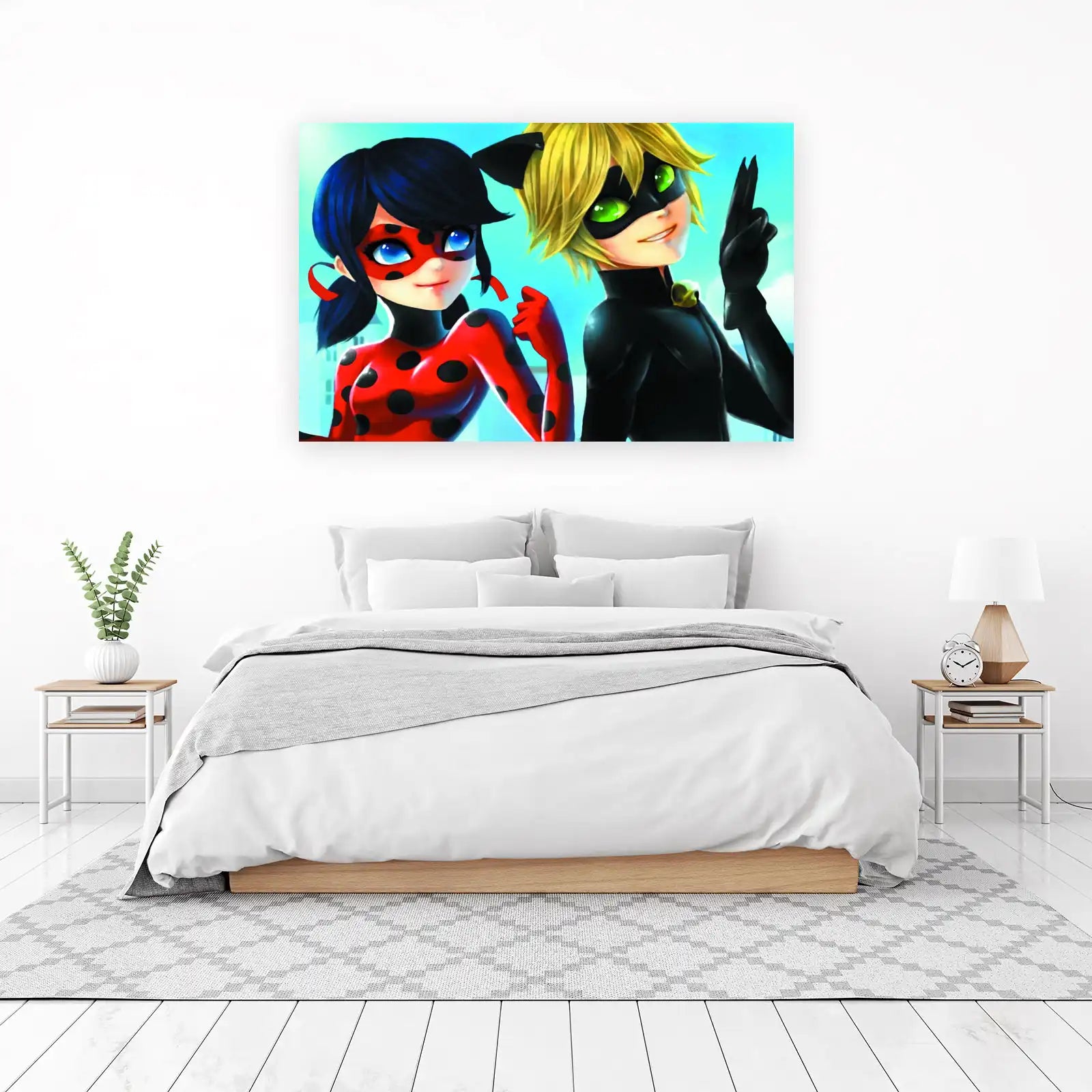 Miraculous Ladybug & Cat Noir Wall Art Wall Art