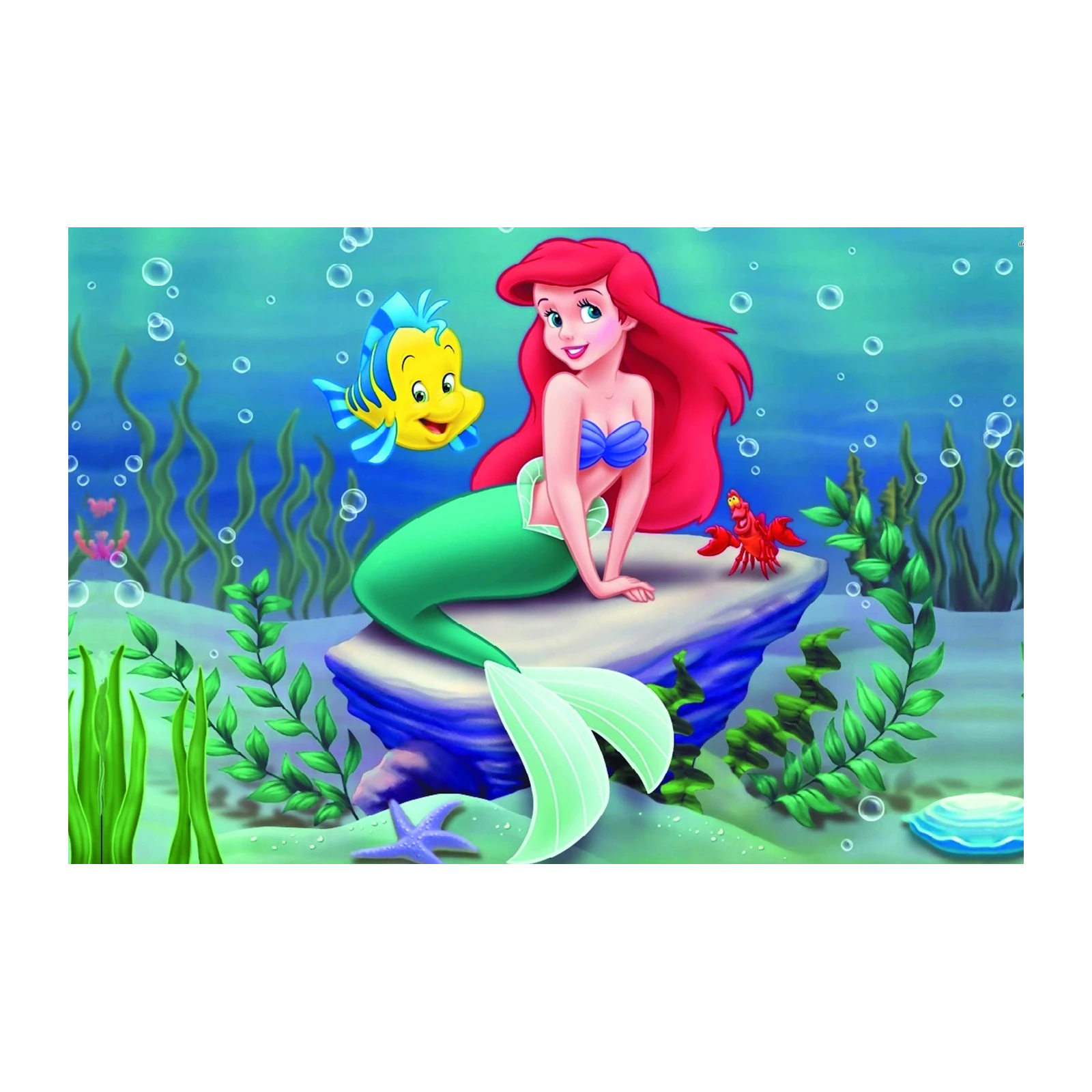 Ariel & Friends Under the Sea Wall Art