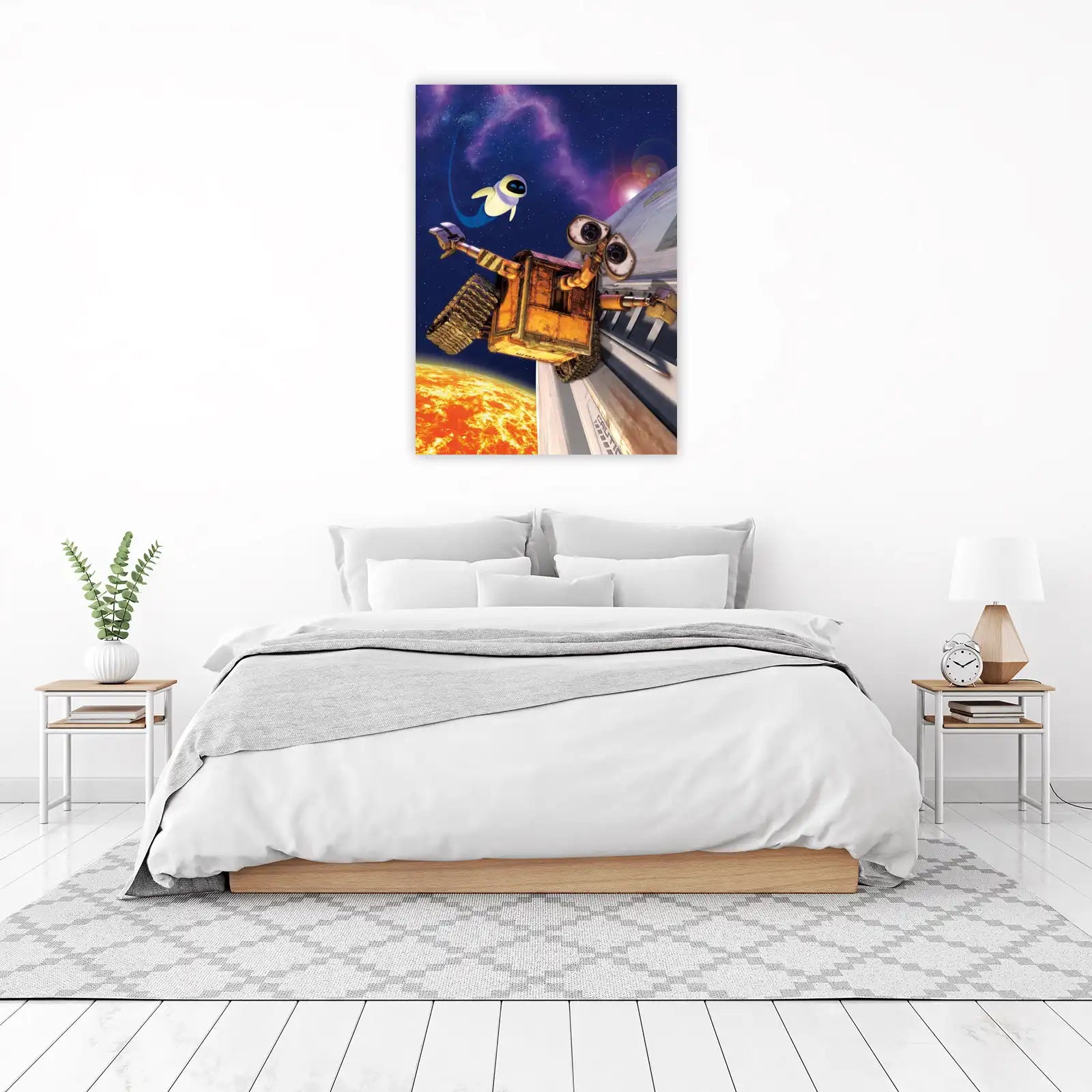 WALL-E & EVE Space Adventure Wall Art