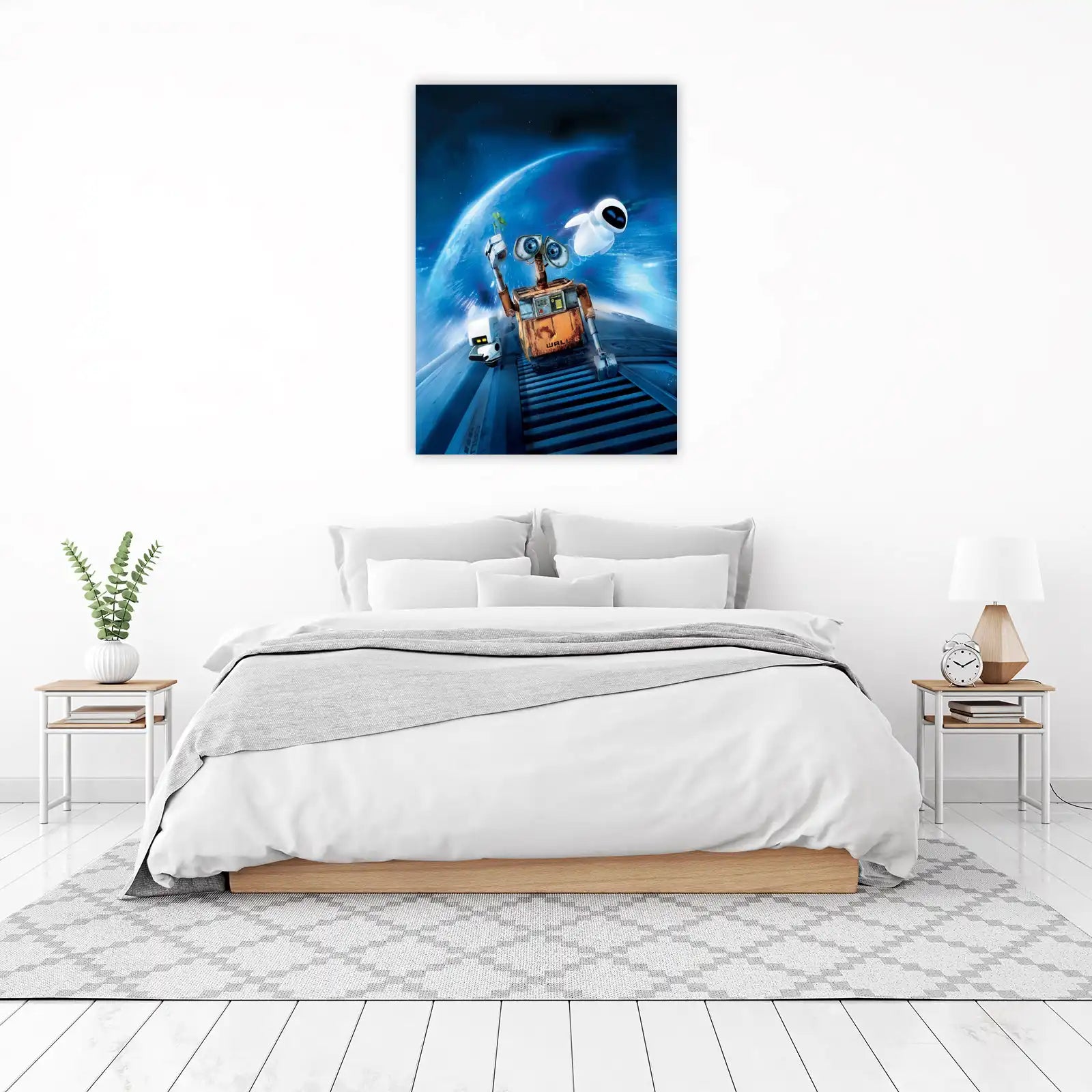 Wall-E & Eve Space Adventure Wall Art