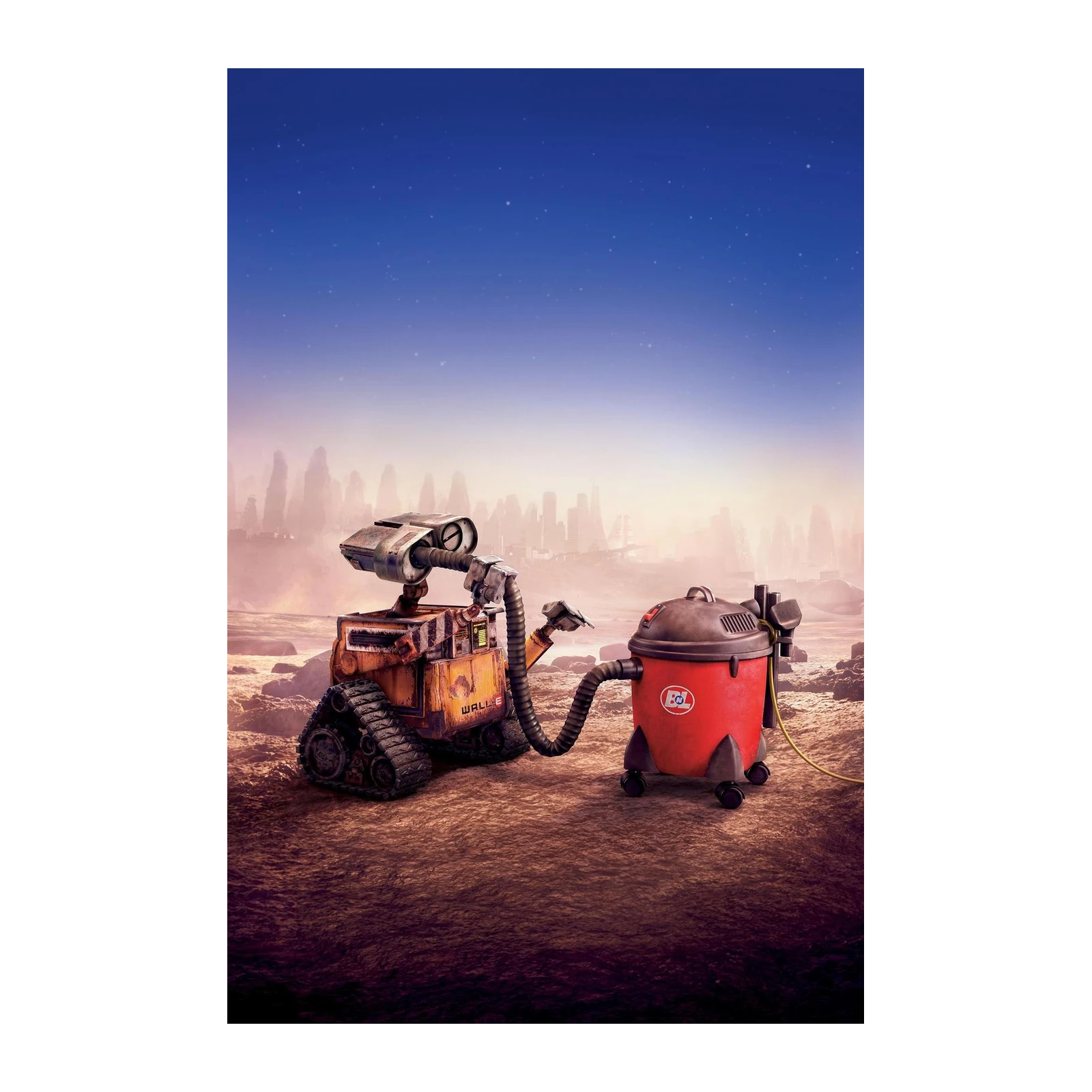 WALL-E and EVE Inspired Wall Art Wall Art