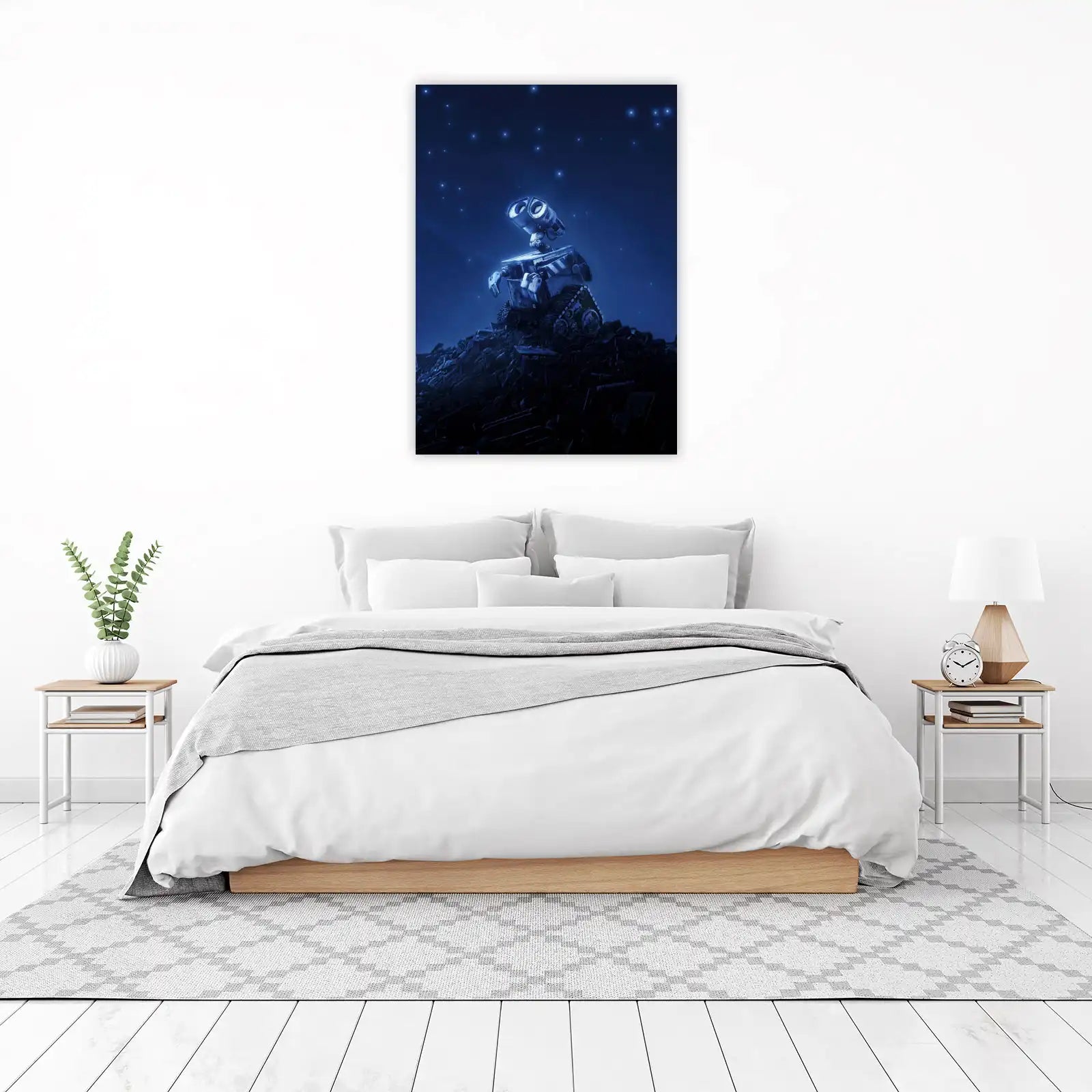WALL-E Under Starry Sky Wall Art