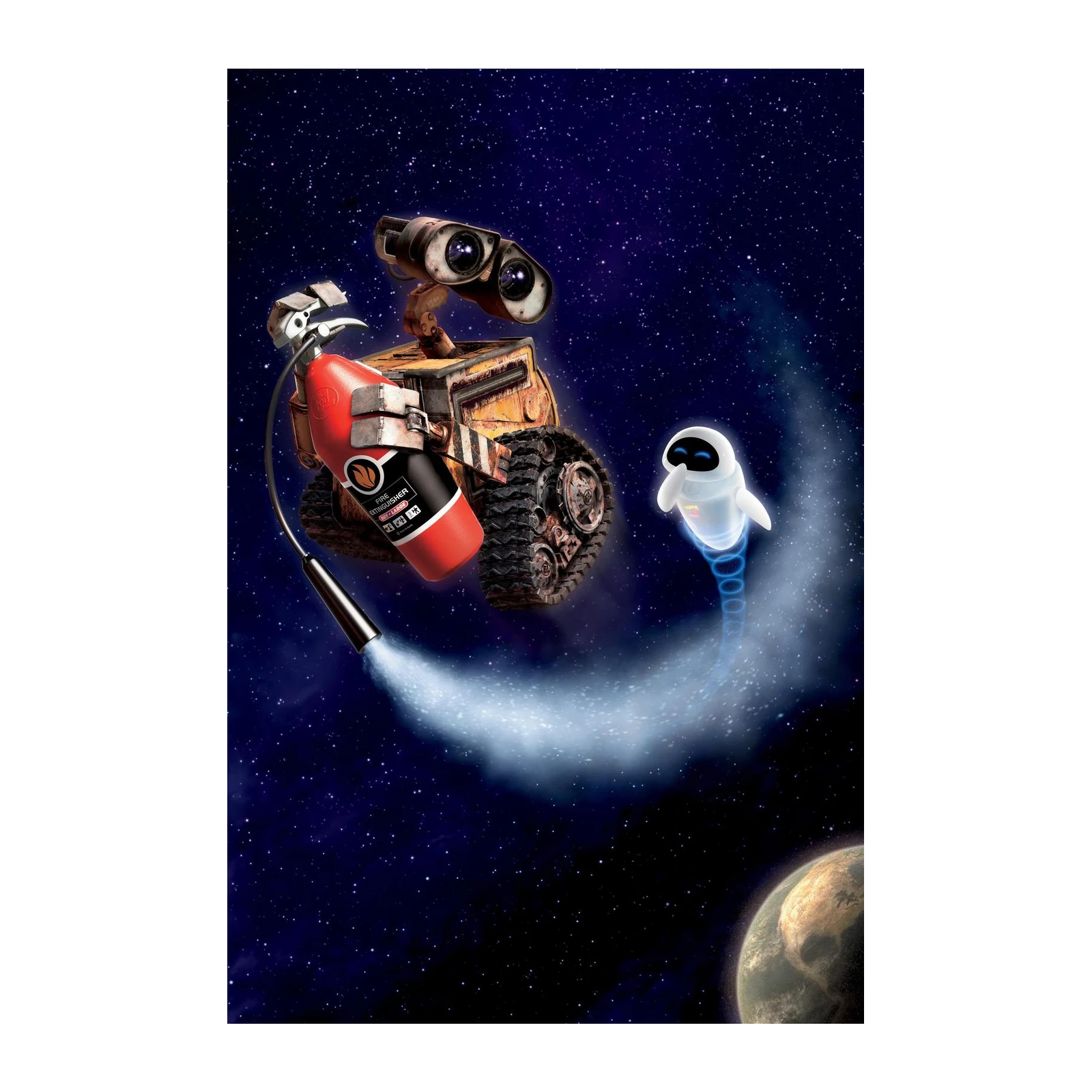 Wall-E & EVE Space Adventure Wall Art