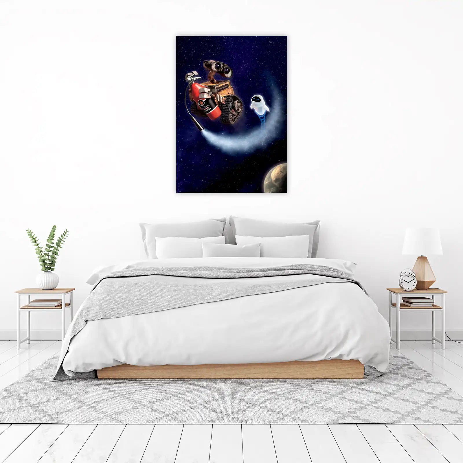 Wall-E & EVE Space Adventure Wall Art