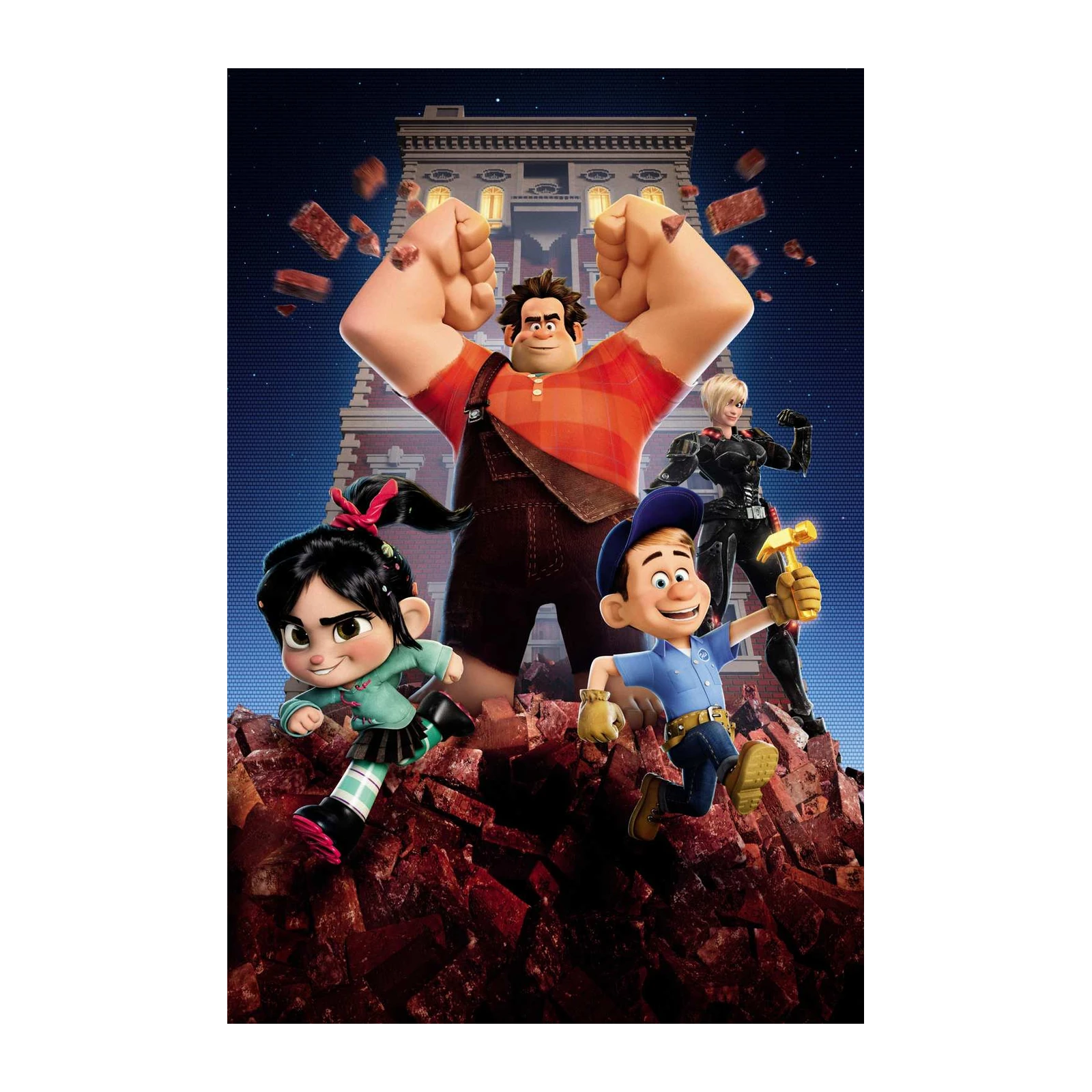Wreck-It Ralph & Vanellope Wall Art