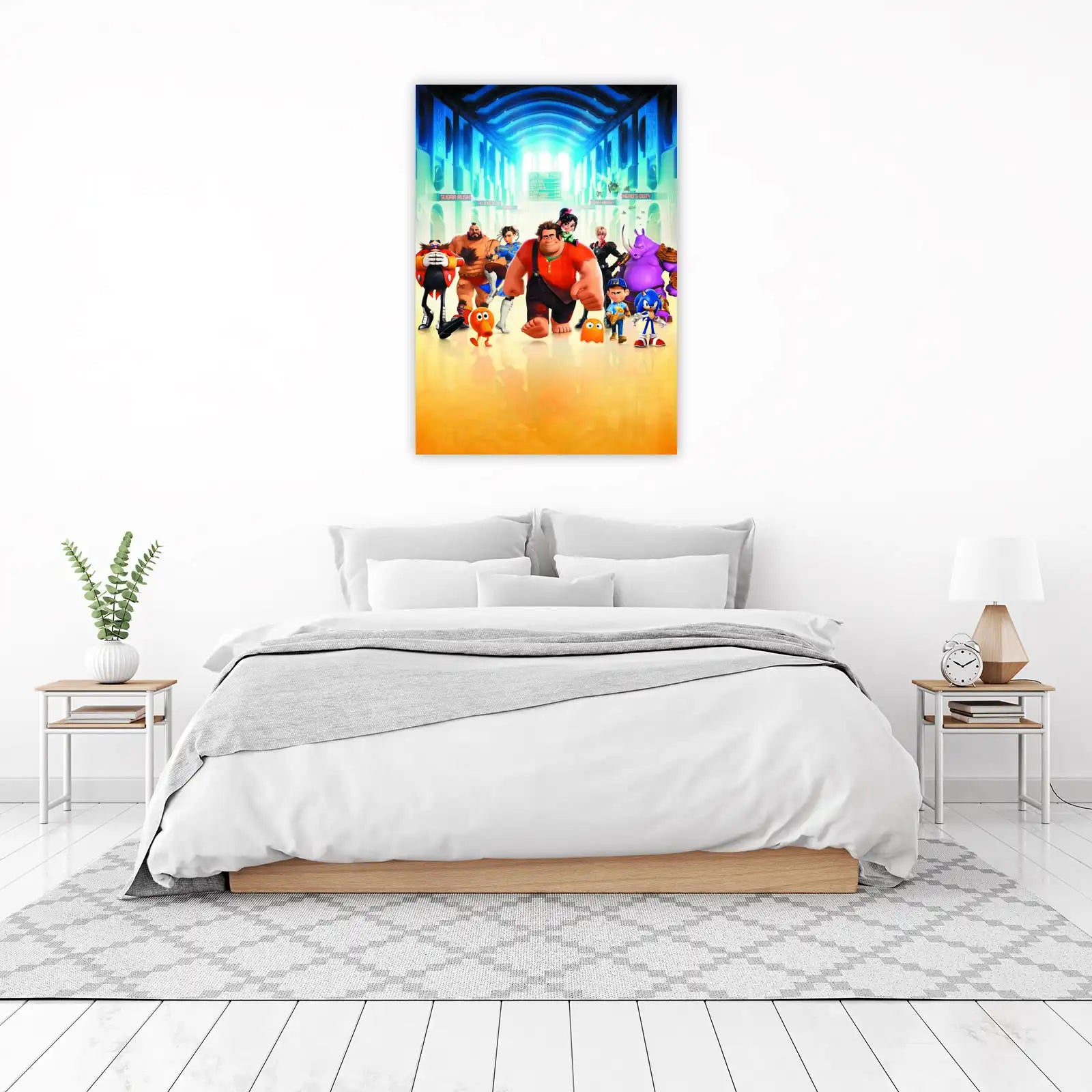 Wreck-It Ralph Characters Wall Art