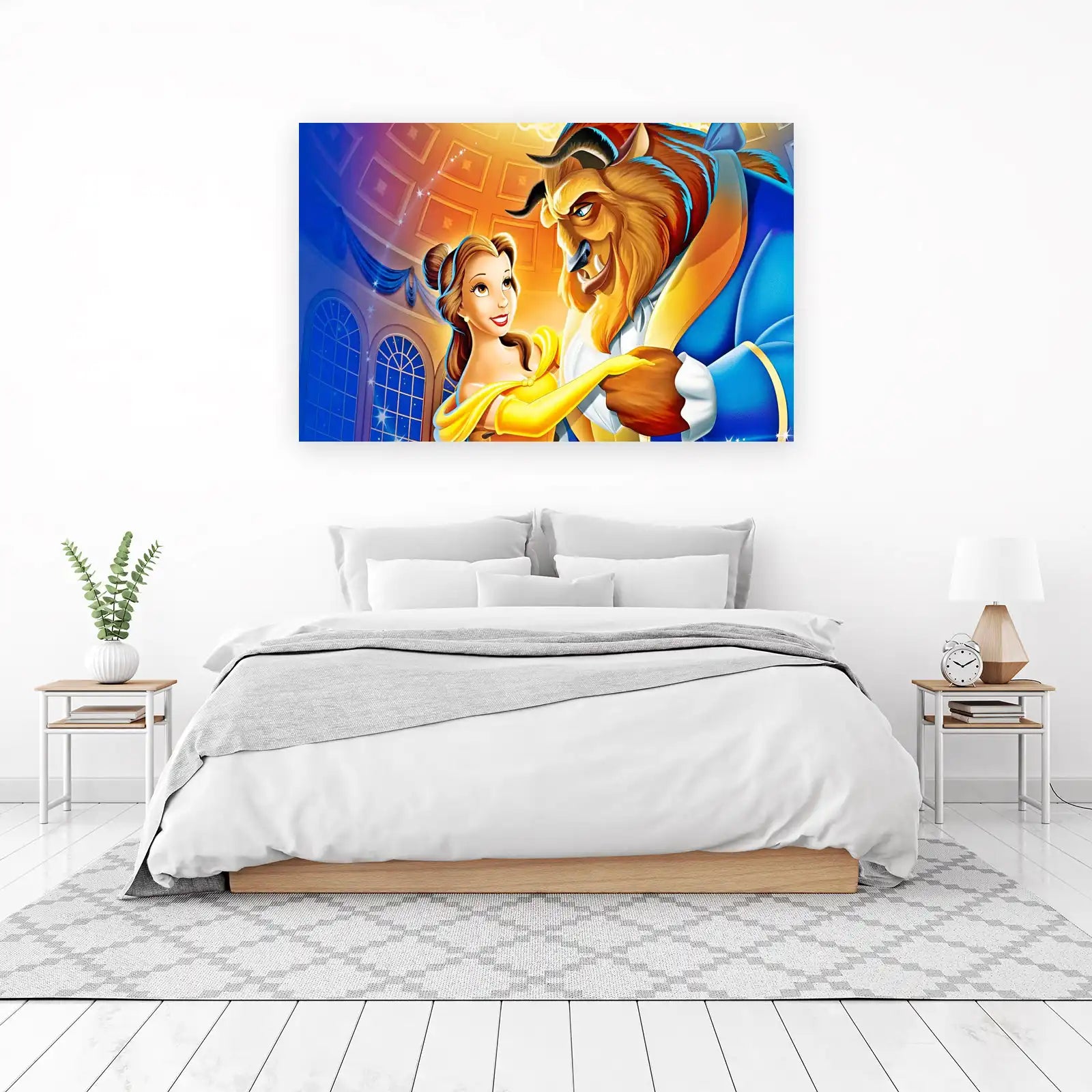 Enchanted Dance Belle & Beast Wall Art