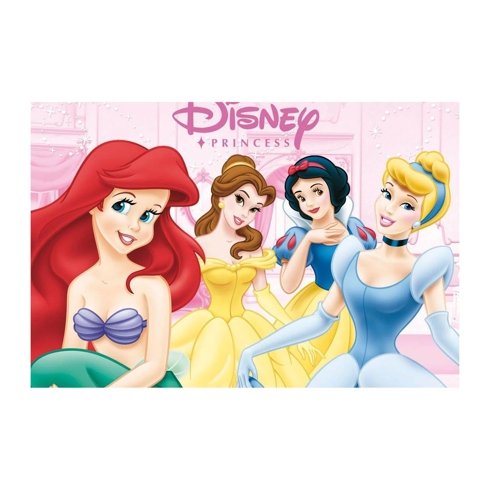Enchanting Disney Princesses Collage Wall Art