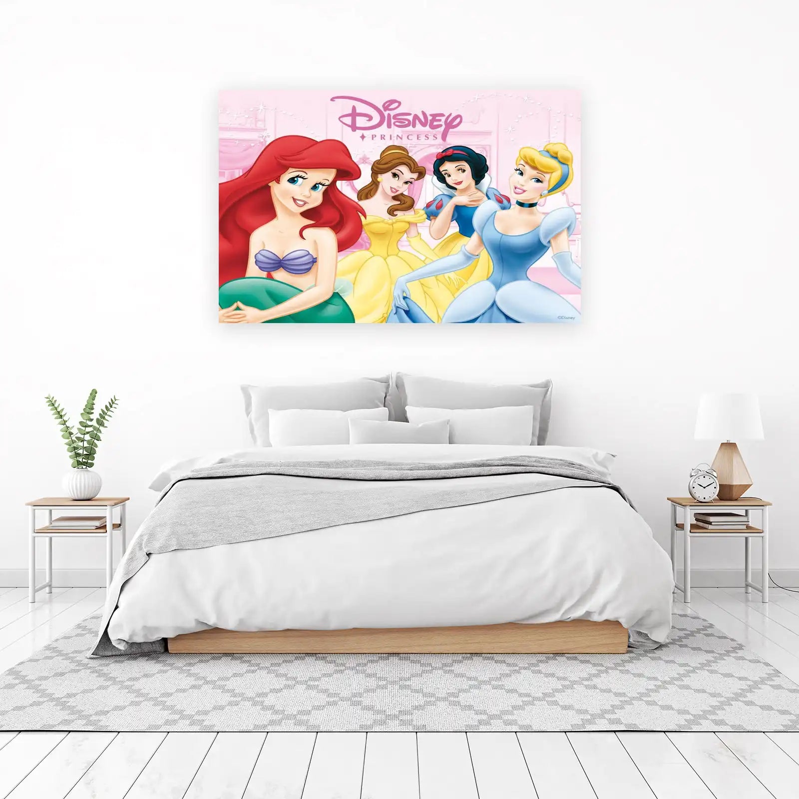 Enchanting Disney Princesses Collage Wall Art