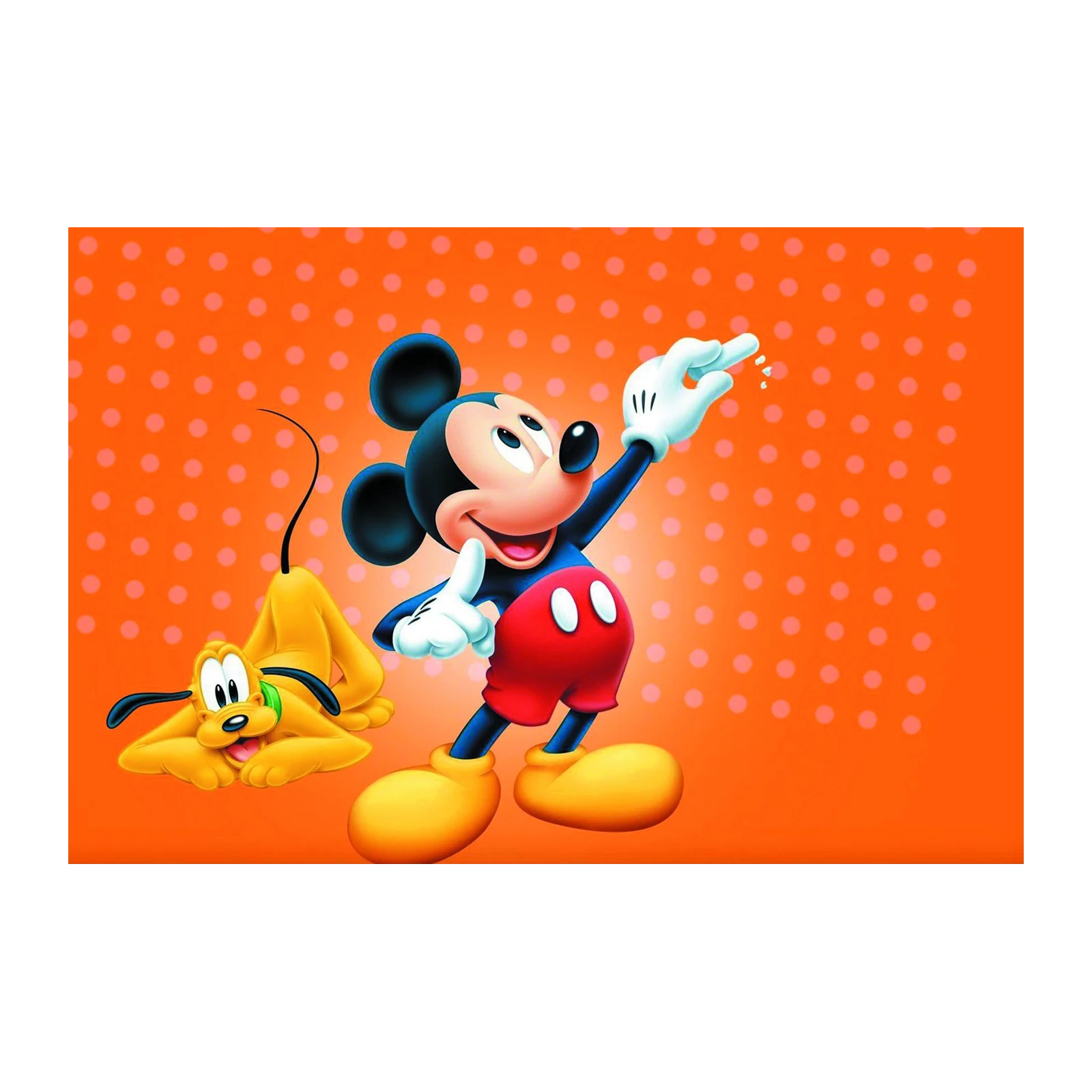 Mickey Mouse & Pluto Fun Wall Art