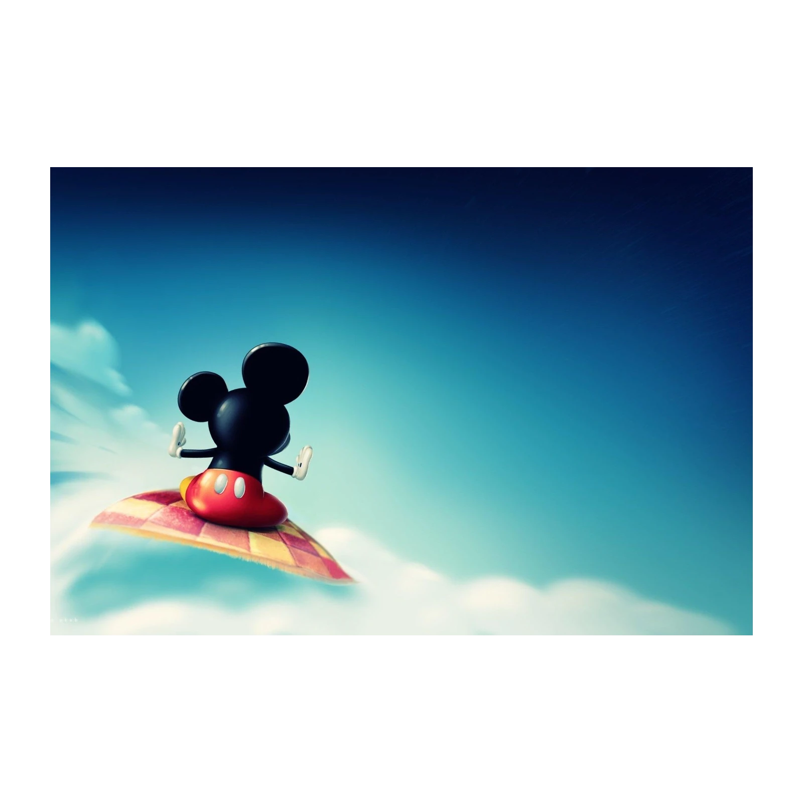 Magical Mickey Flying Carpet Wall Art