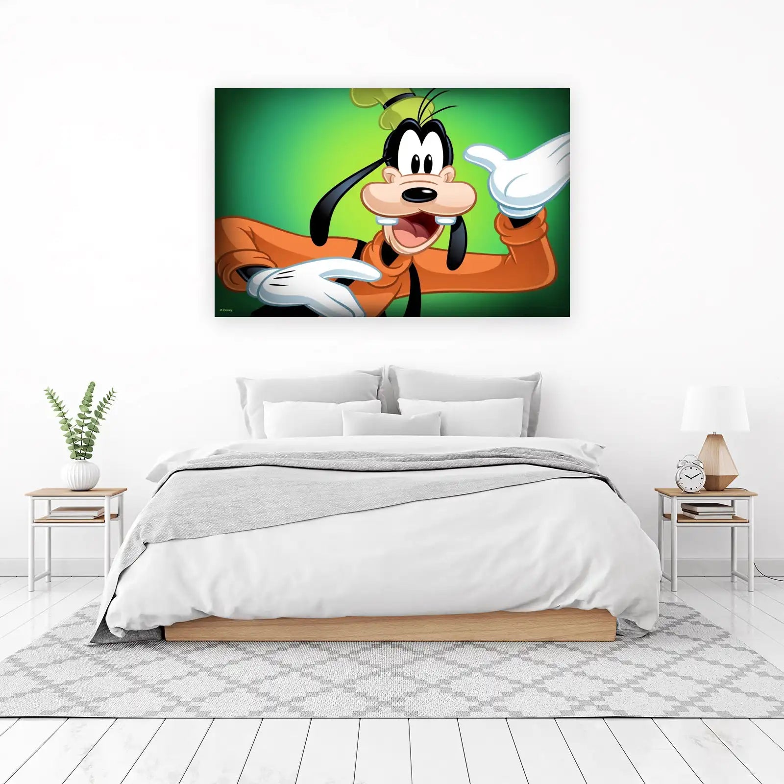 Goofy's Joyful Greeting Wall Art