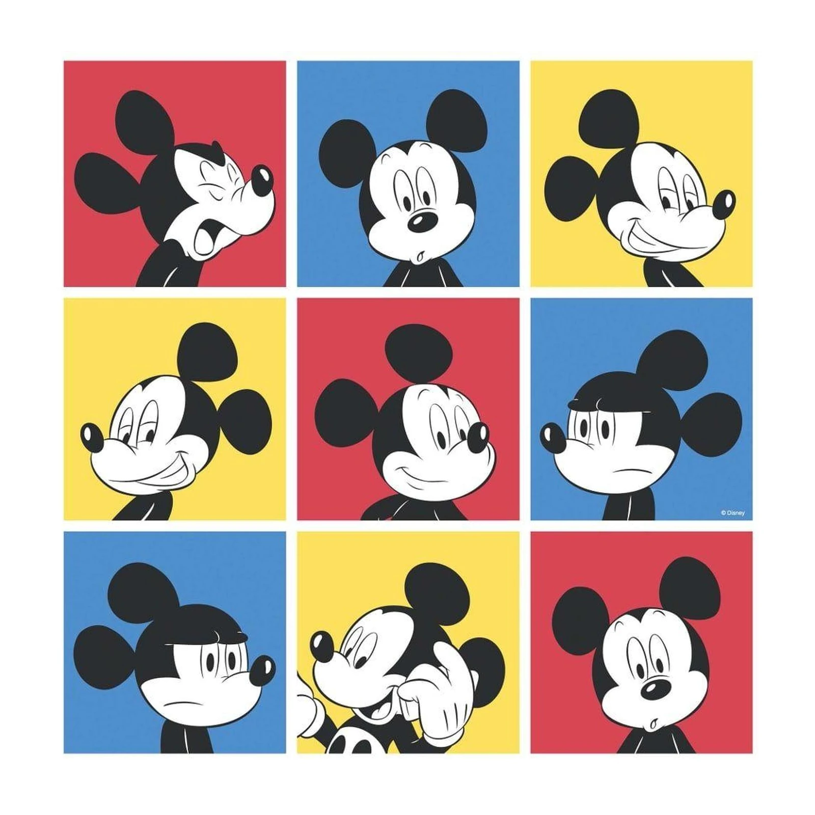 Mickey Mouse Emotions Wall Art | Disney Wall Art