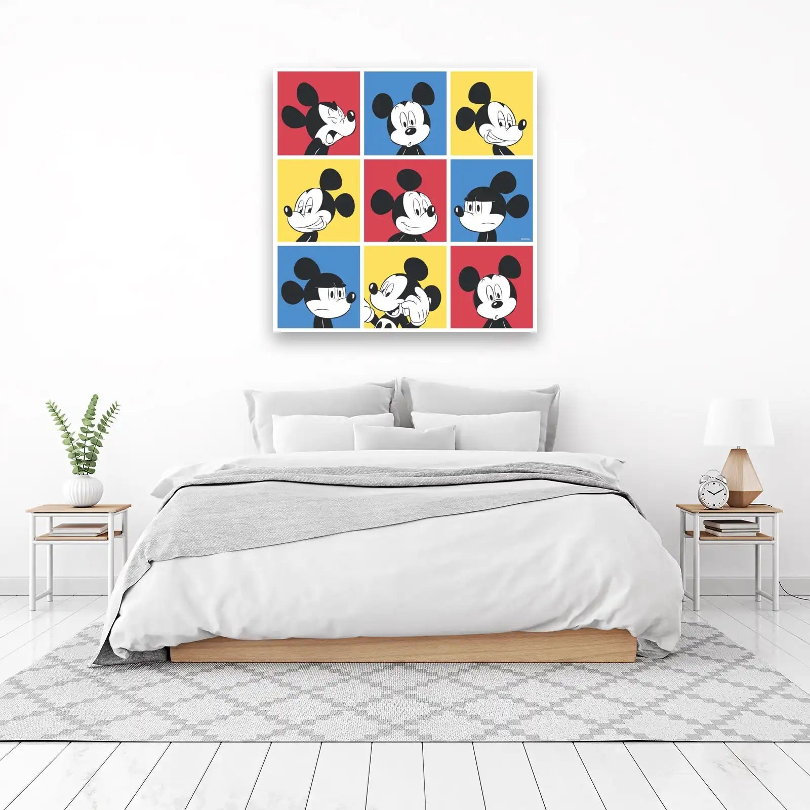 Mickey Mouse Emotions Wall Art | Disney Wall Art