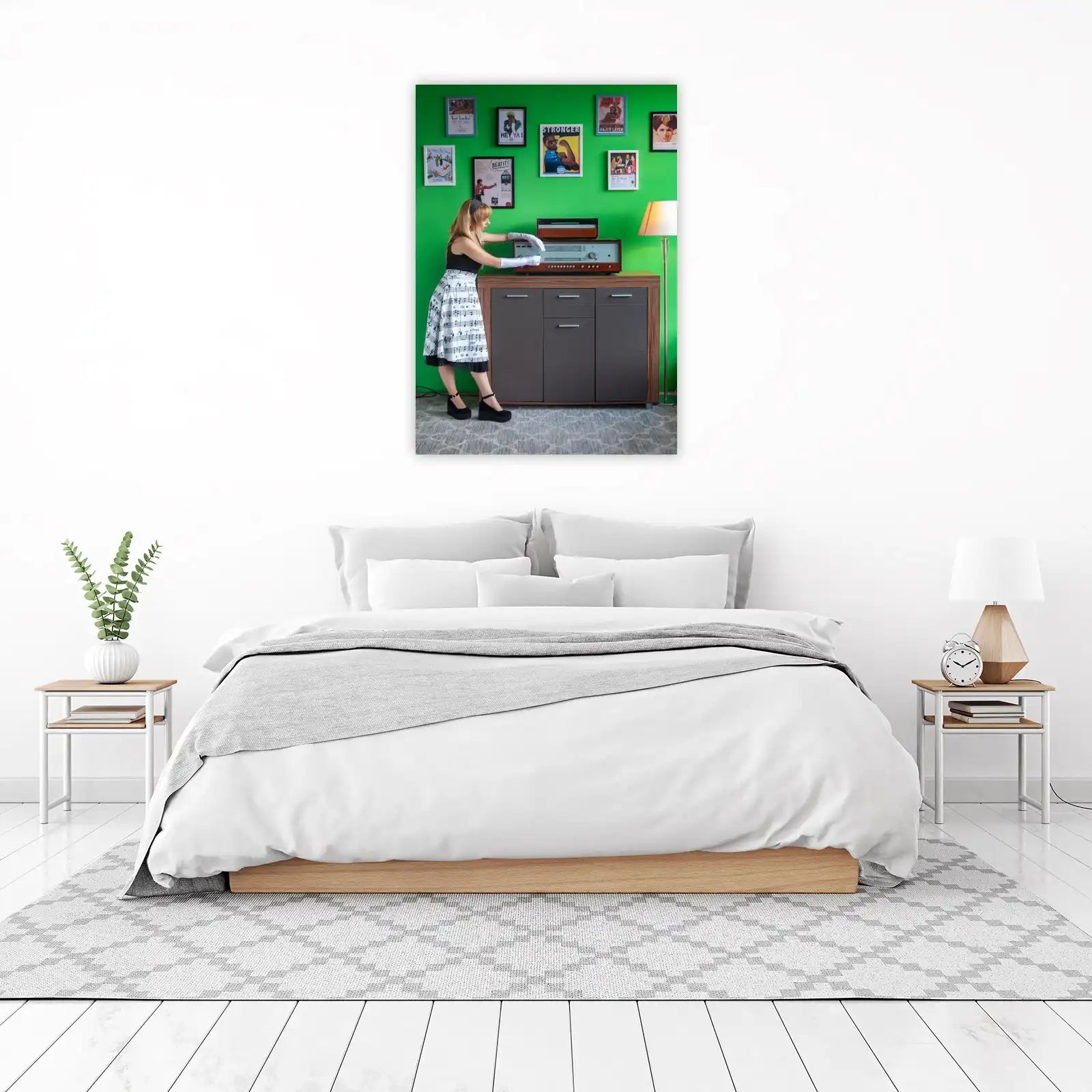 Retro Vibes Music Pop Art Wall Art