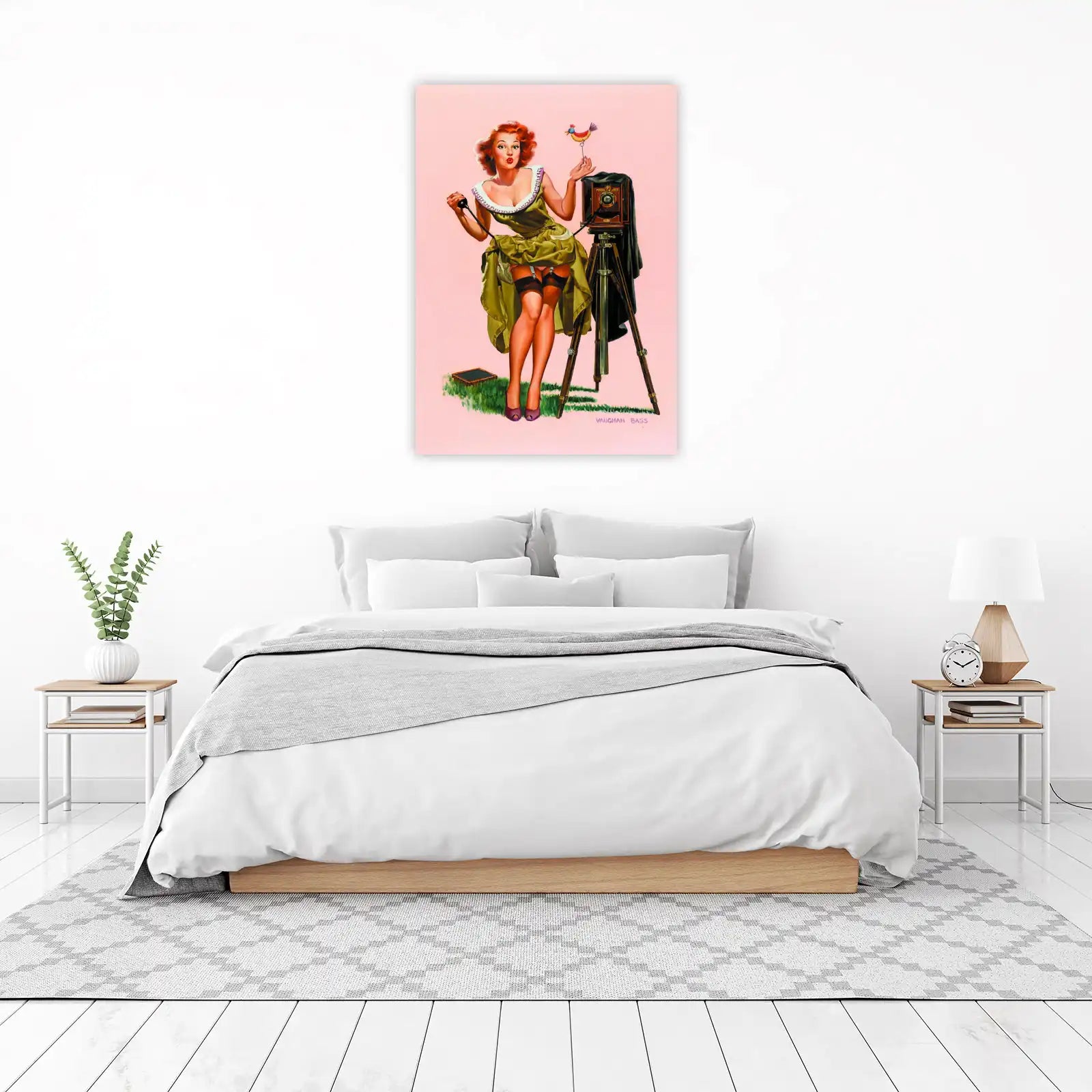 Vaughn Bass Retro Camera Pin-Up Wall Art