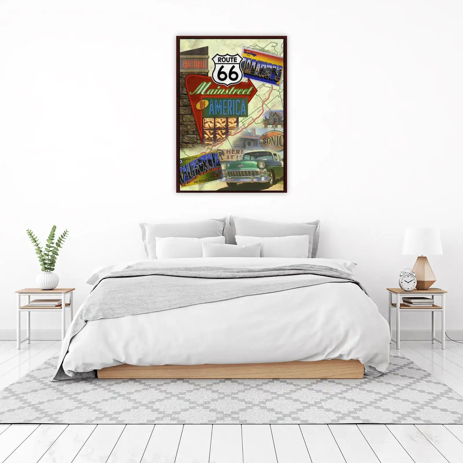 Route 66 Mainstreet America Wall Art