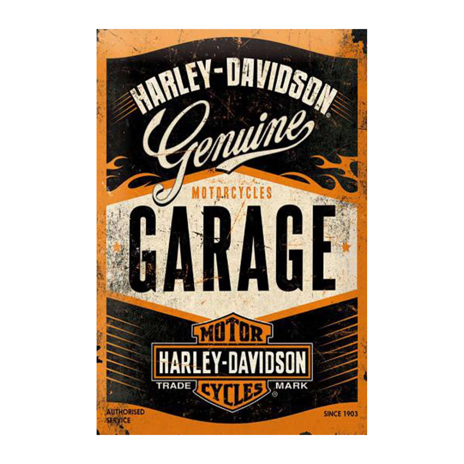 Harley-Davidson Genuine Garage Wall Art