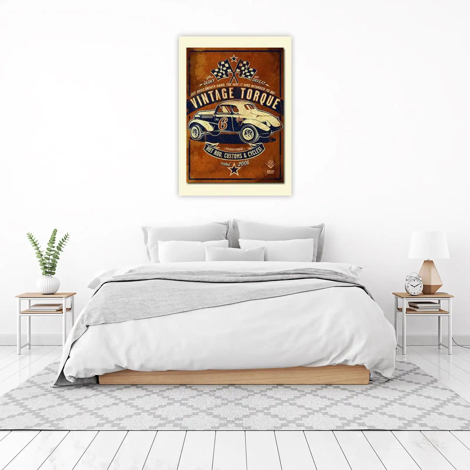 Vintage Torque Hot Rod Art Wall Art
