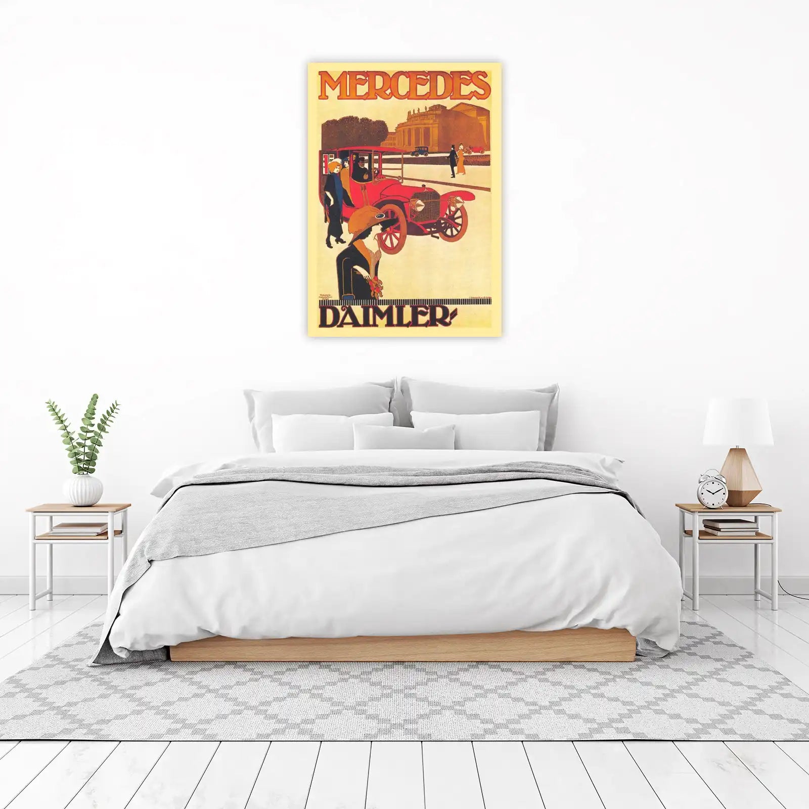 Vintage Mercedes & Daimler Art Wall Art