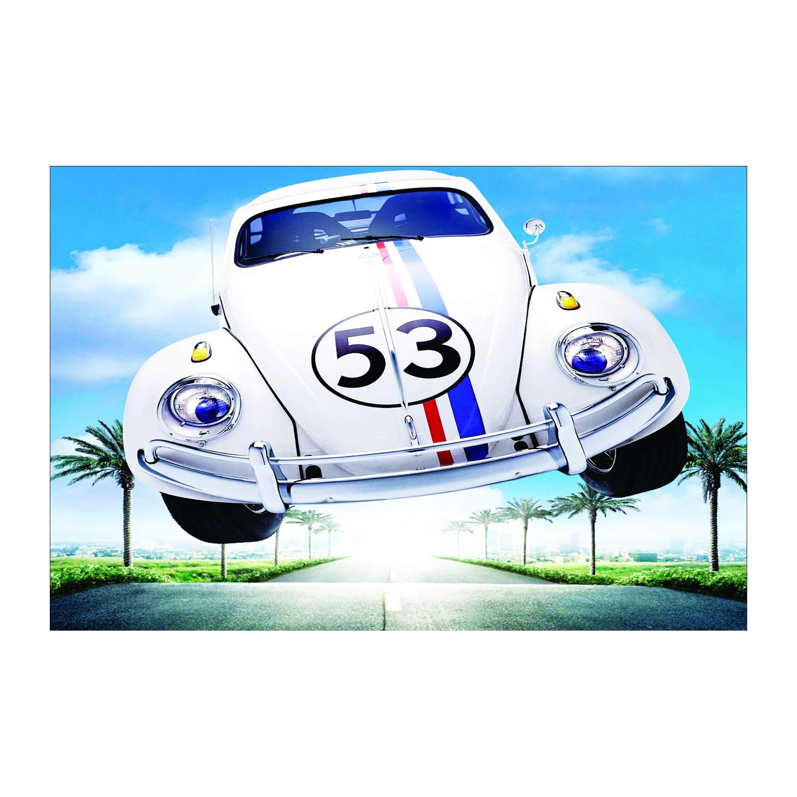 Herbie 53 "The Love Bug" Flying Wall Art