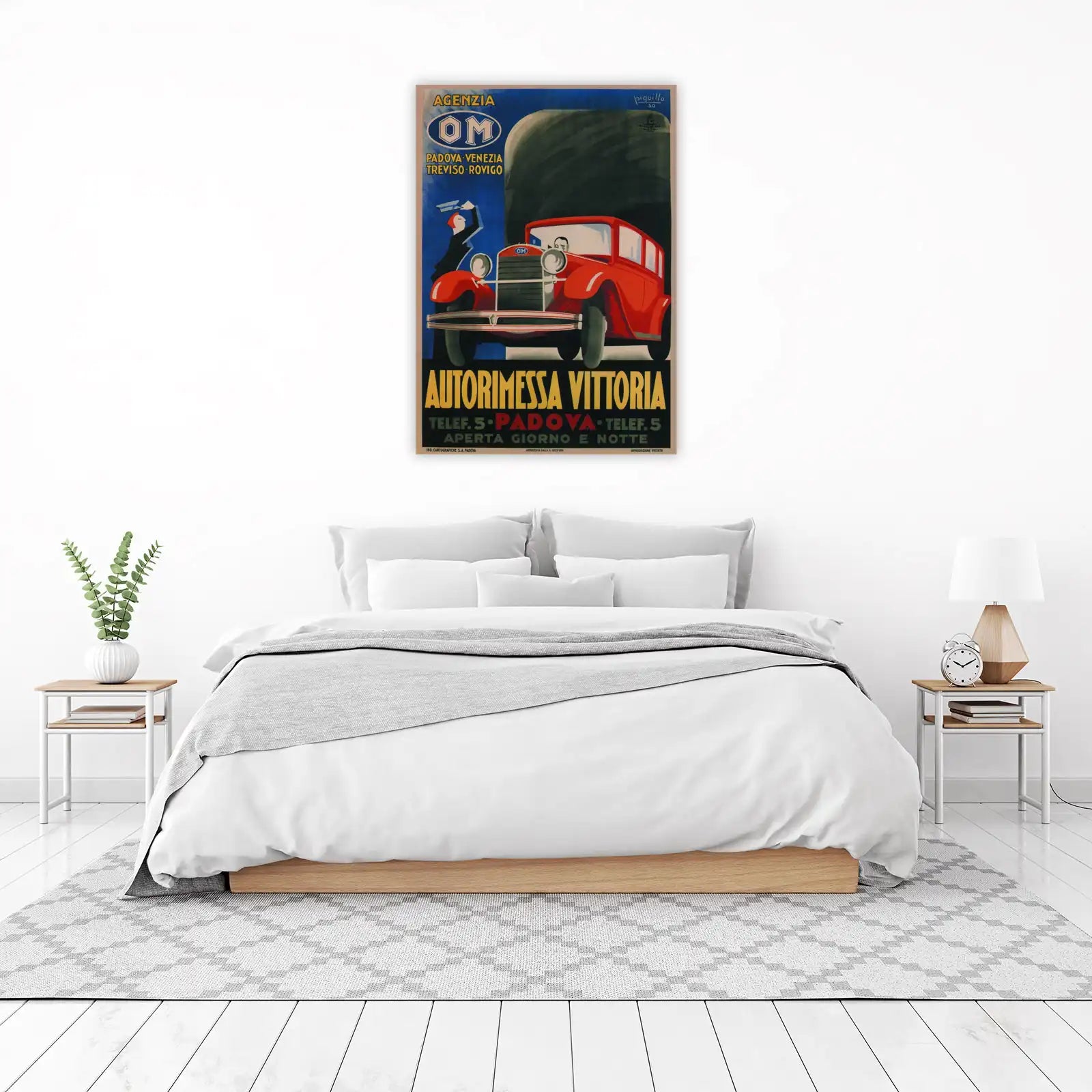 Vintage OM Car Art Print