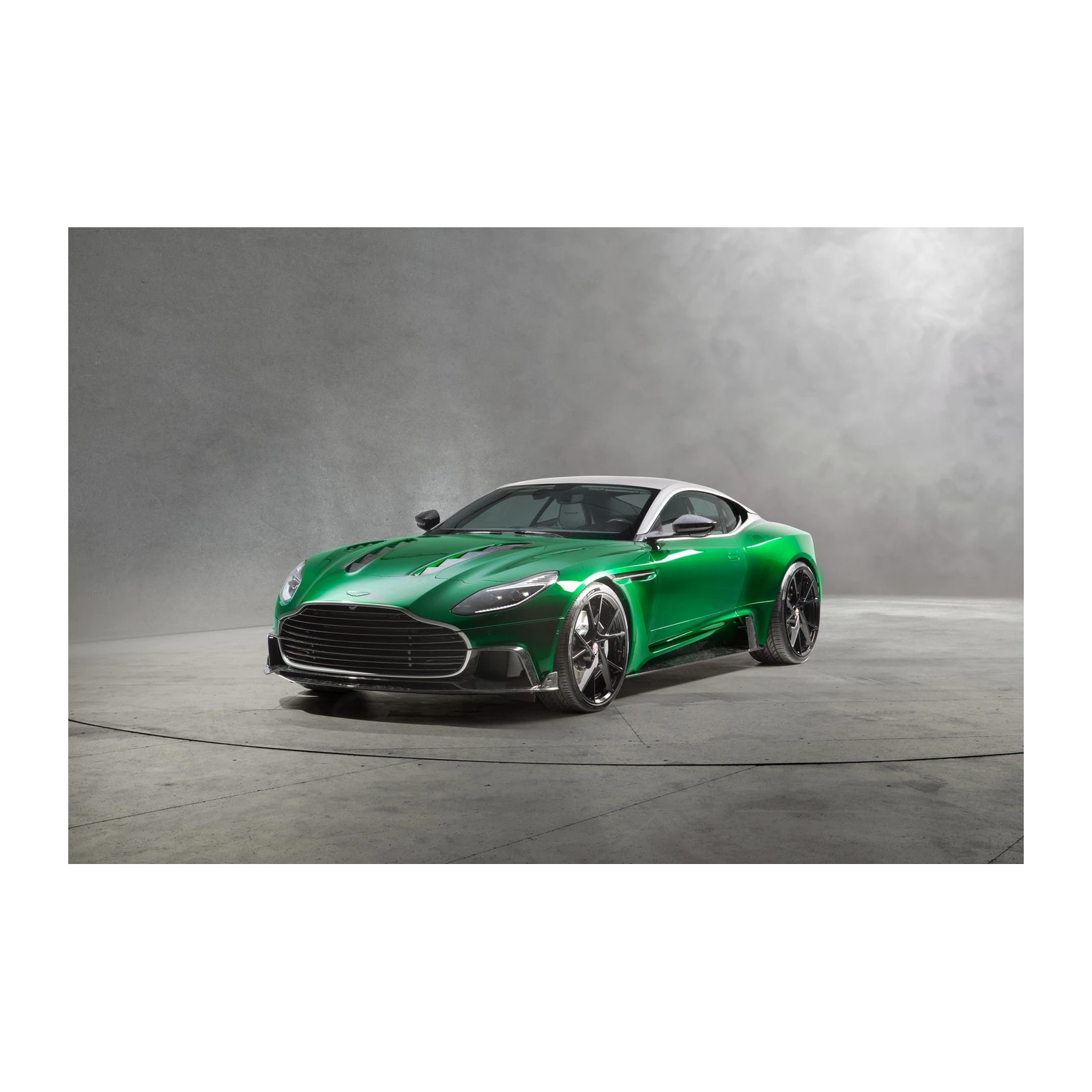Emerald Luxury Sports Car Wall Art Wall Art