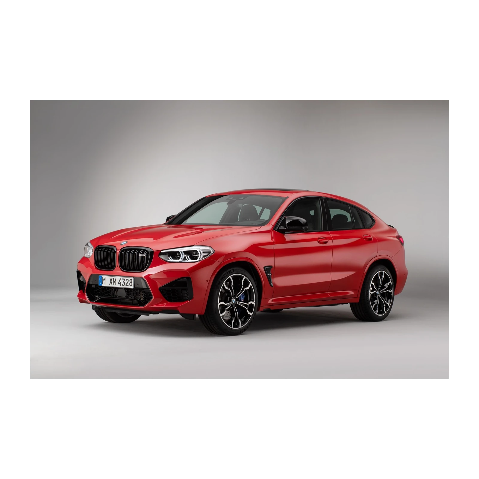 Luxury Red Sports Car Wall Art