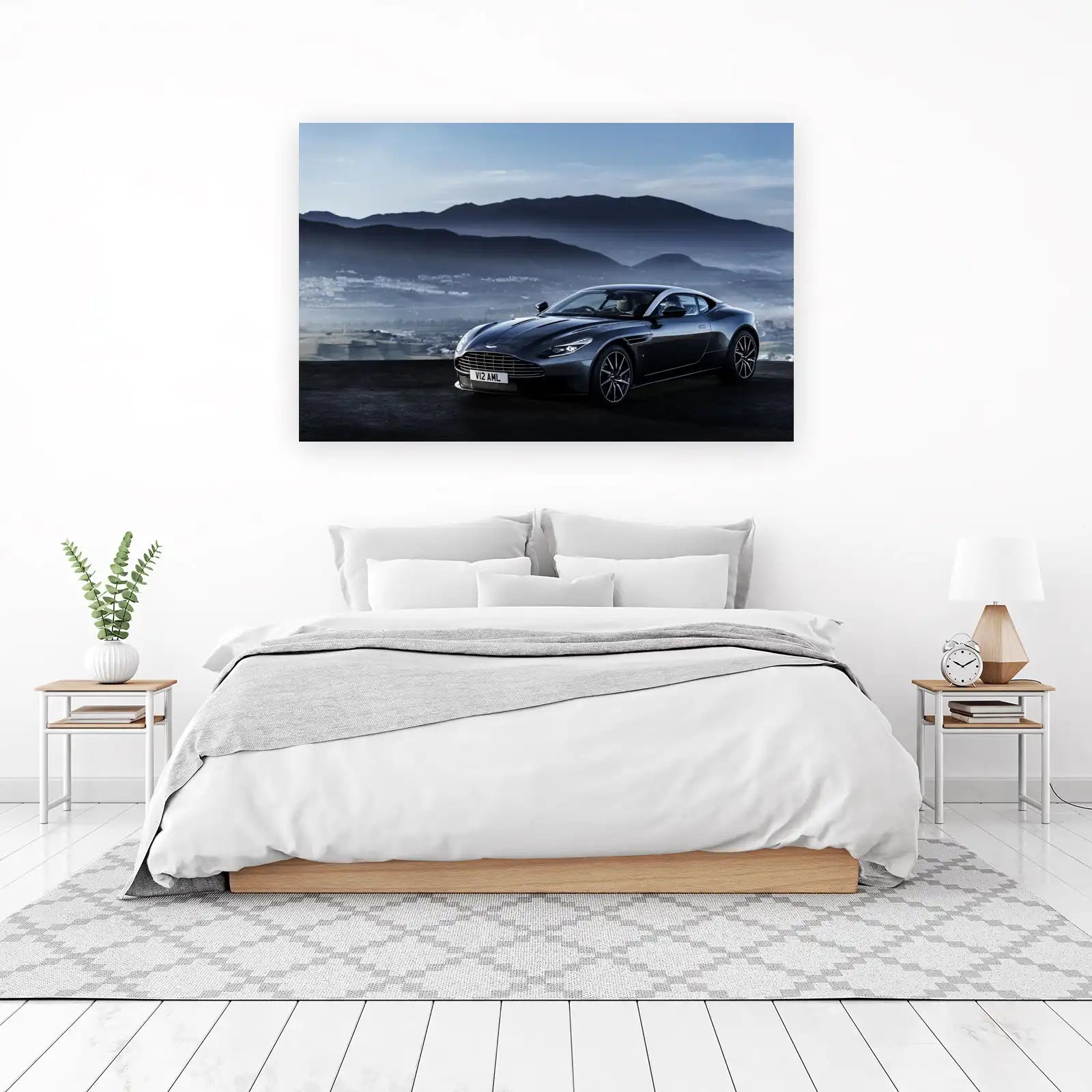 Luxury Aston Martin V12 AML Wall Art