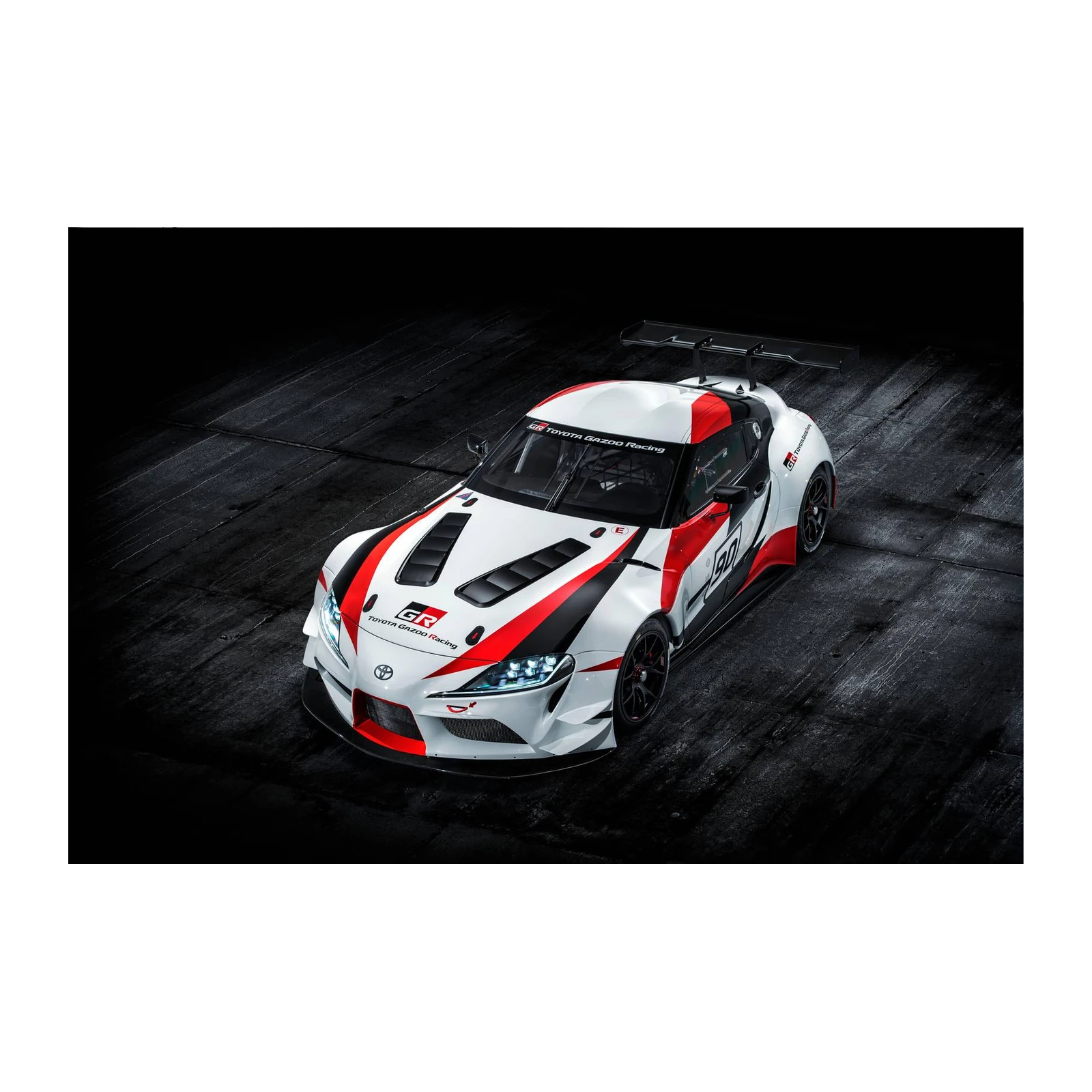 GR Supra Racing Car Wall Art Wall Art