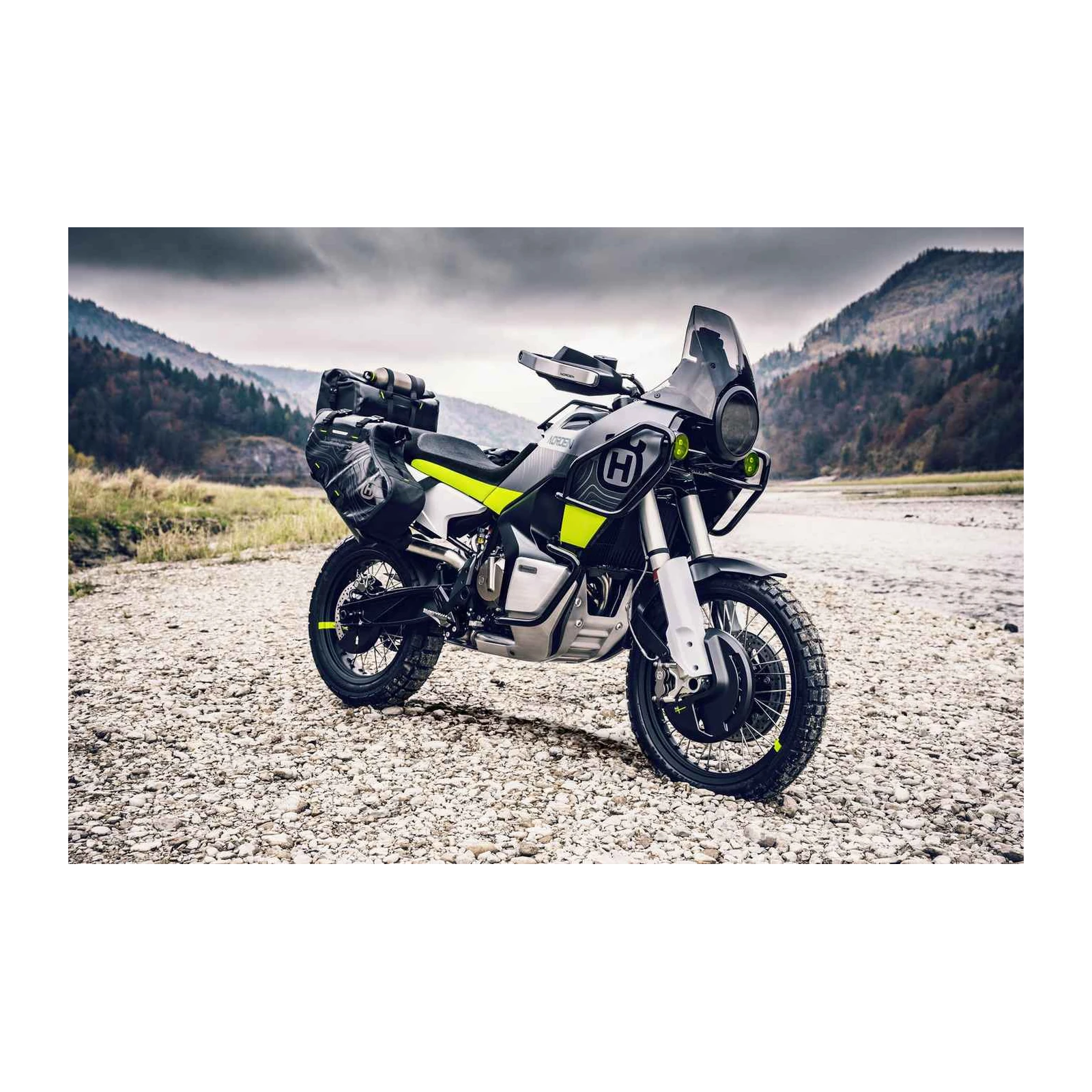 Adventure Ready Motorcycle Wall Art