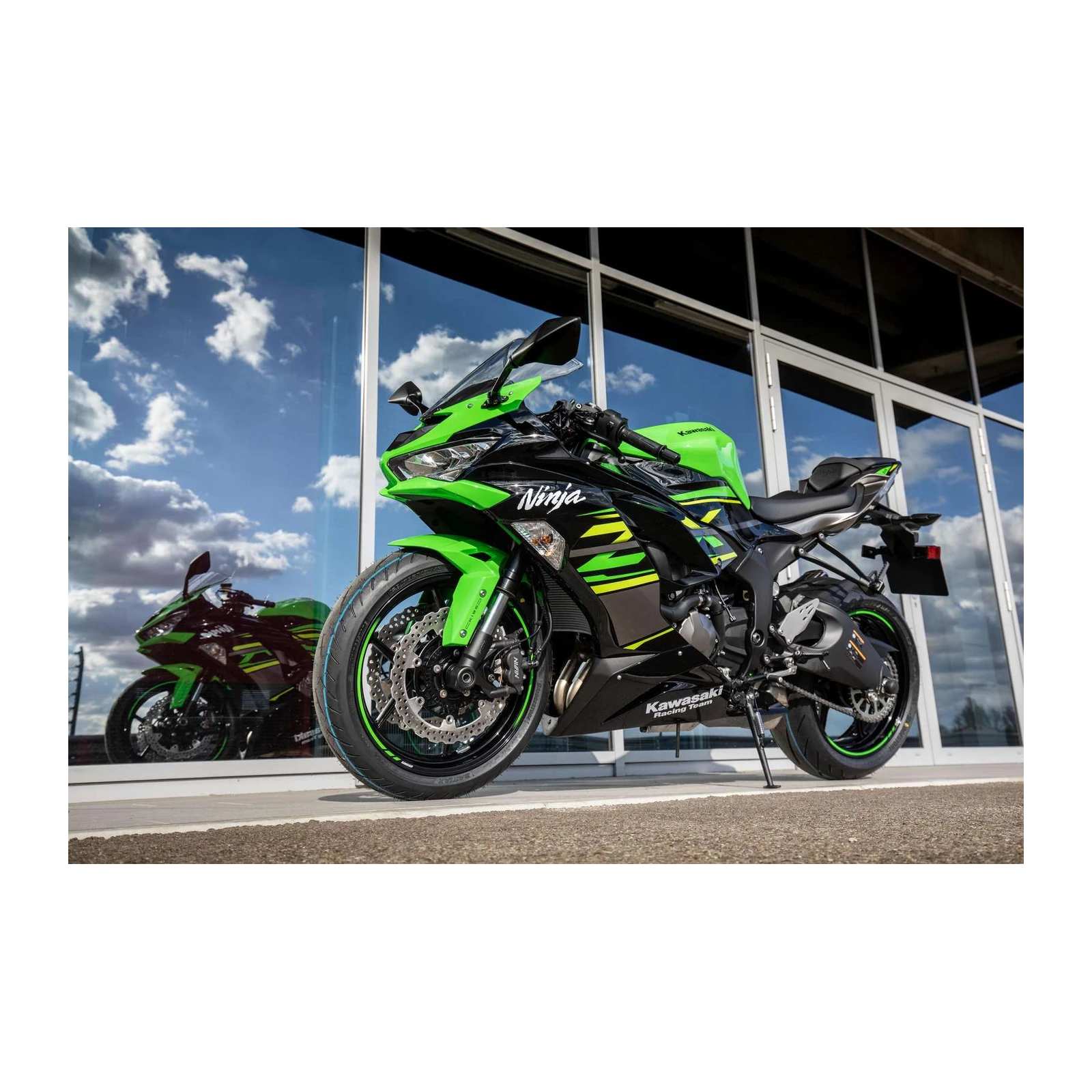 Kawasaki Ninja Motorcycle Speed Wall Art