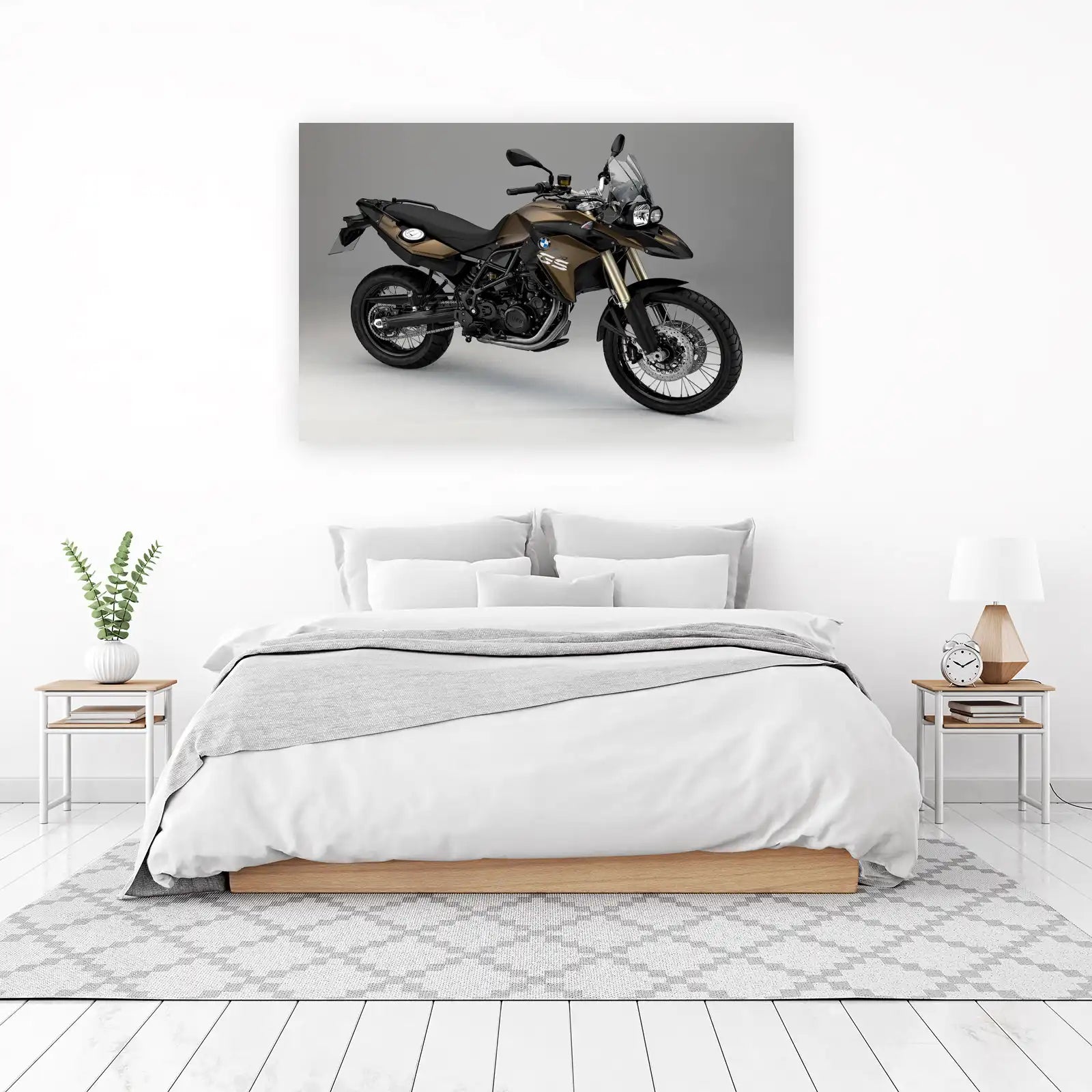 BMW F 800 GS Adventure Motorcycle Wall Art
