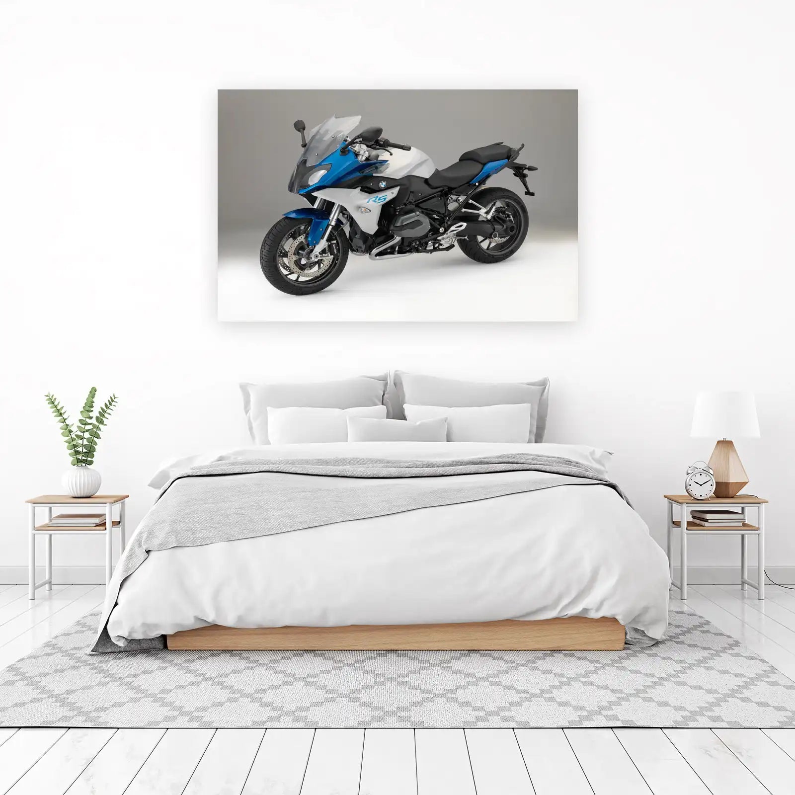 BMW R1200RS Motorcycle Speed Wall Art
