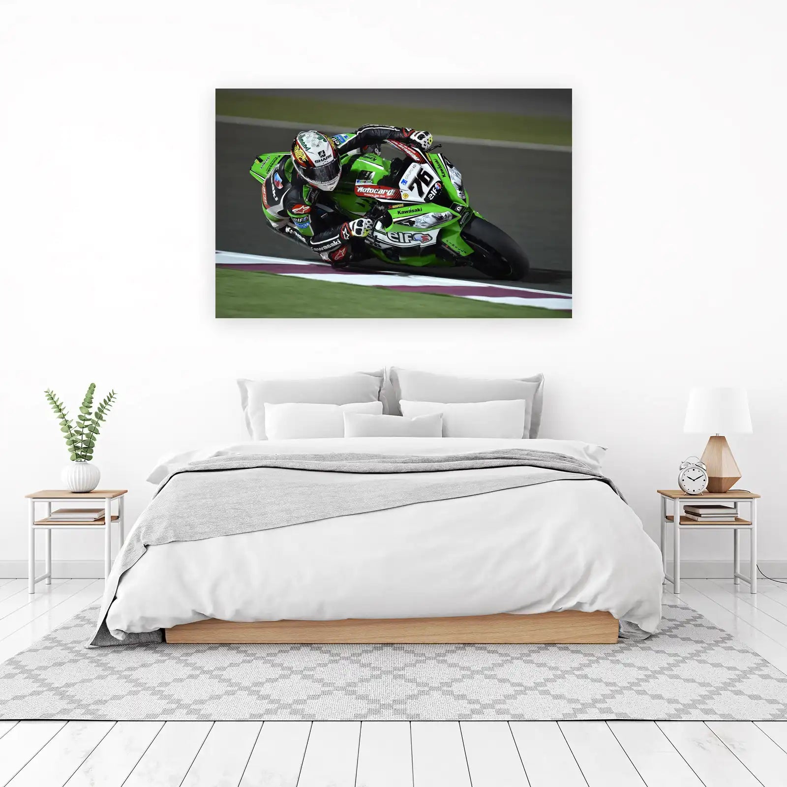 Kawasaki Racing Speed Demon Wall Art