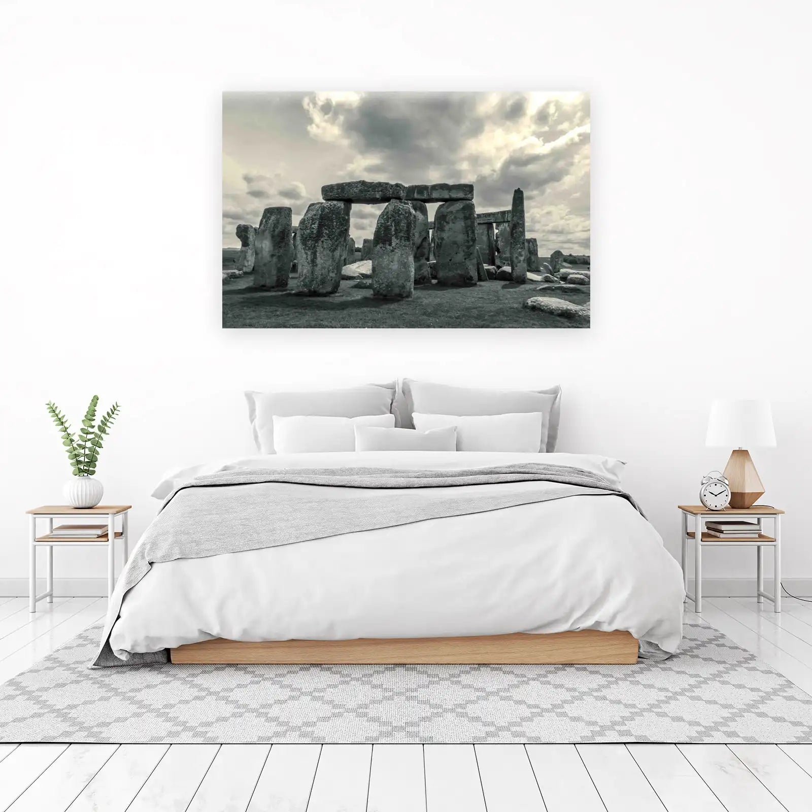 Mysterious Stonehenge Ancient Monoliths Wall Art