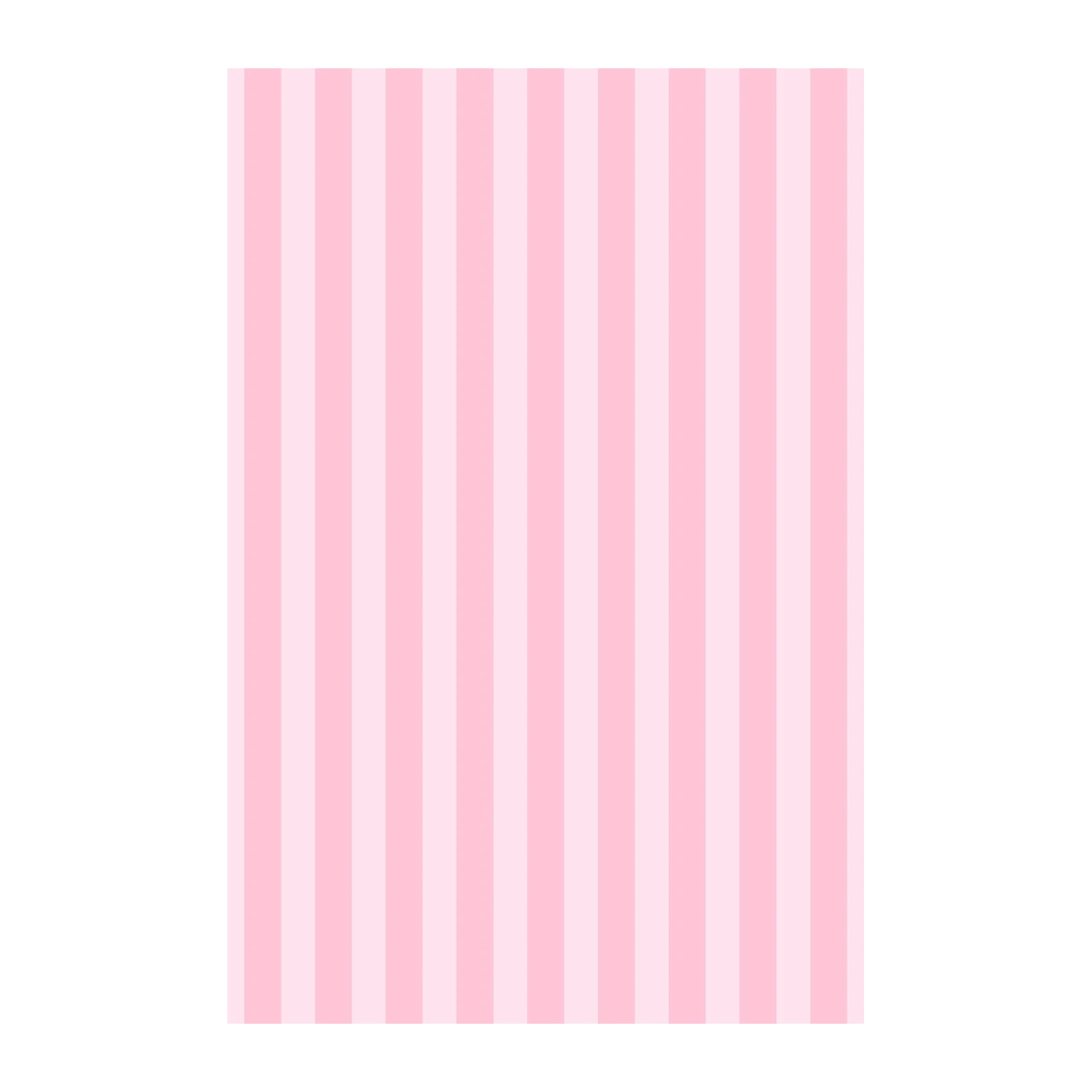 Chic Pink Stripes Minimalist Wall Art Wall Art