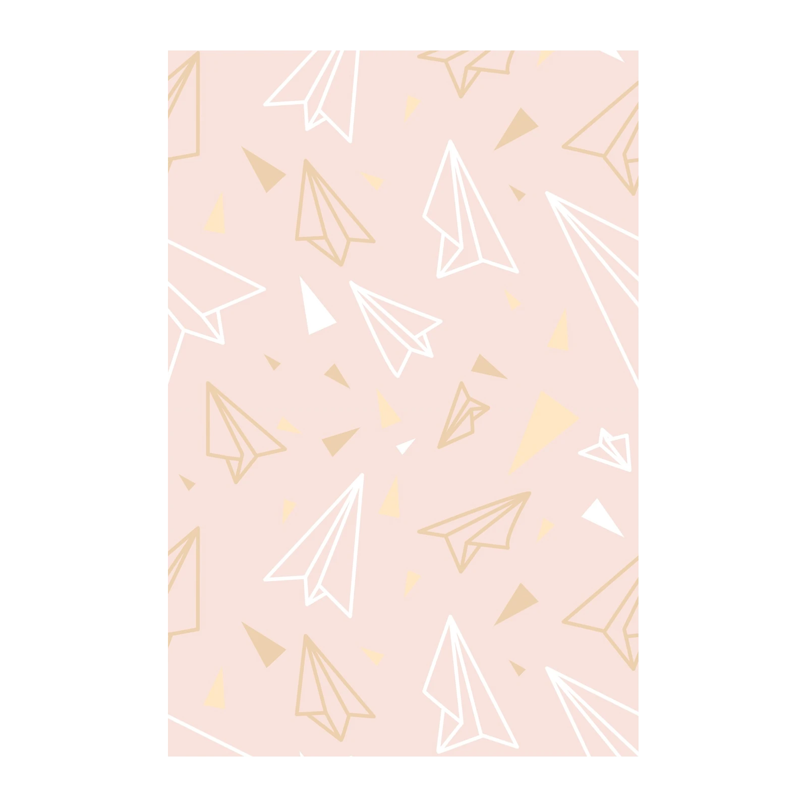Whimsical Paper Planes Boho Chic Wall Art