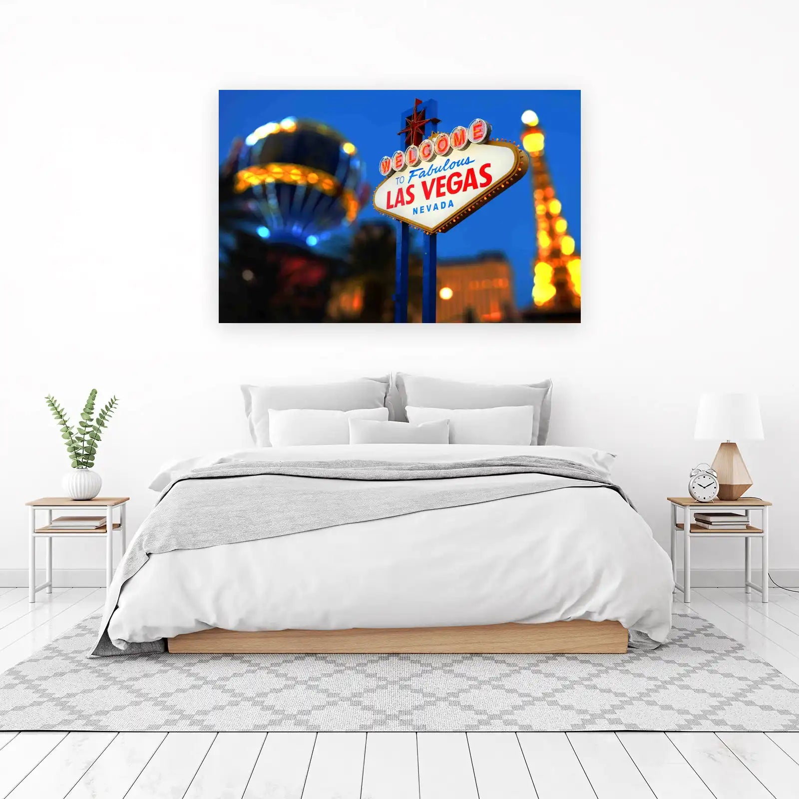 Iconic Las Vegas Welcome Sign Wall Art