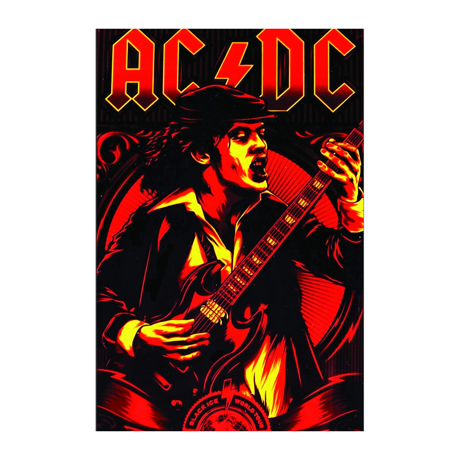 AC/DC Black Ice Concert Wall Art