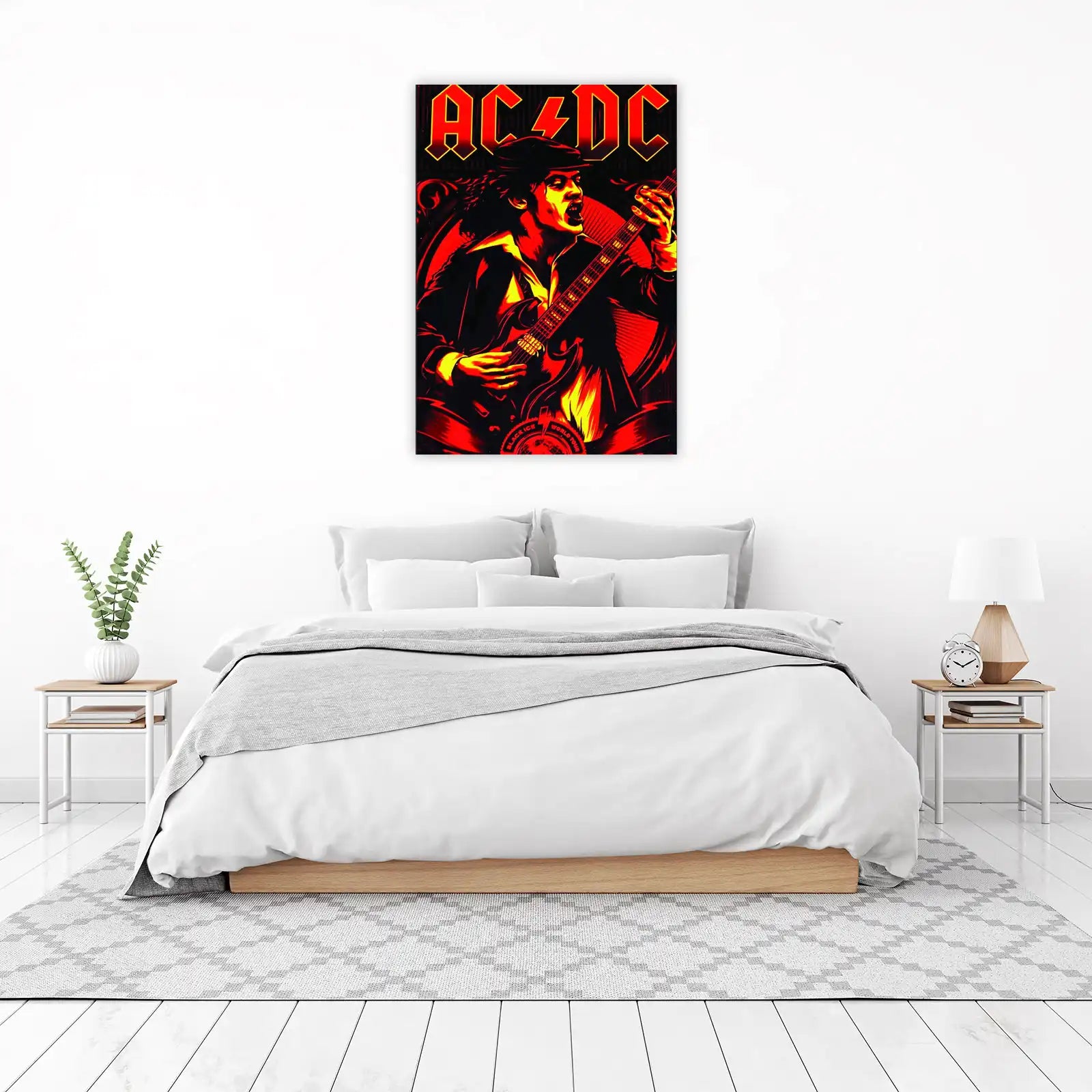 AC/DC Black Ice Concert Wall Art